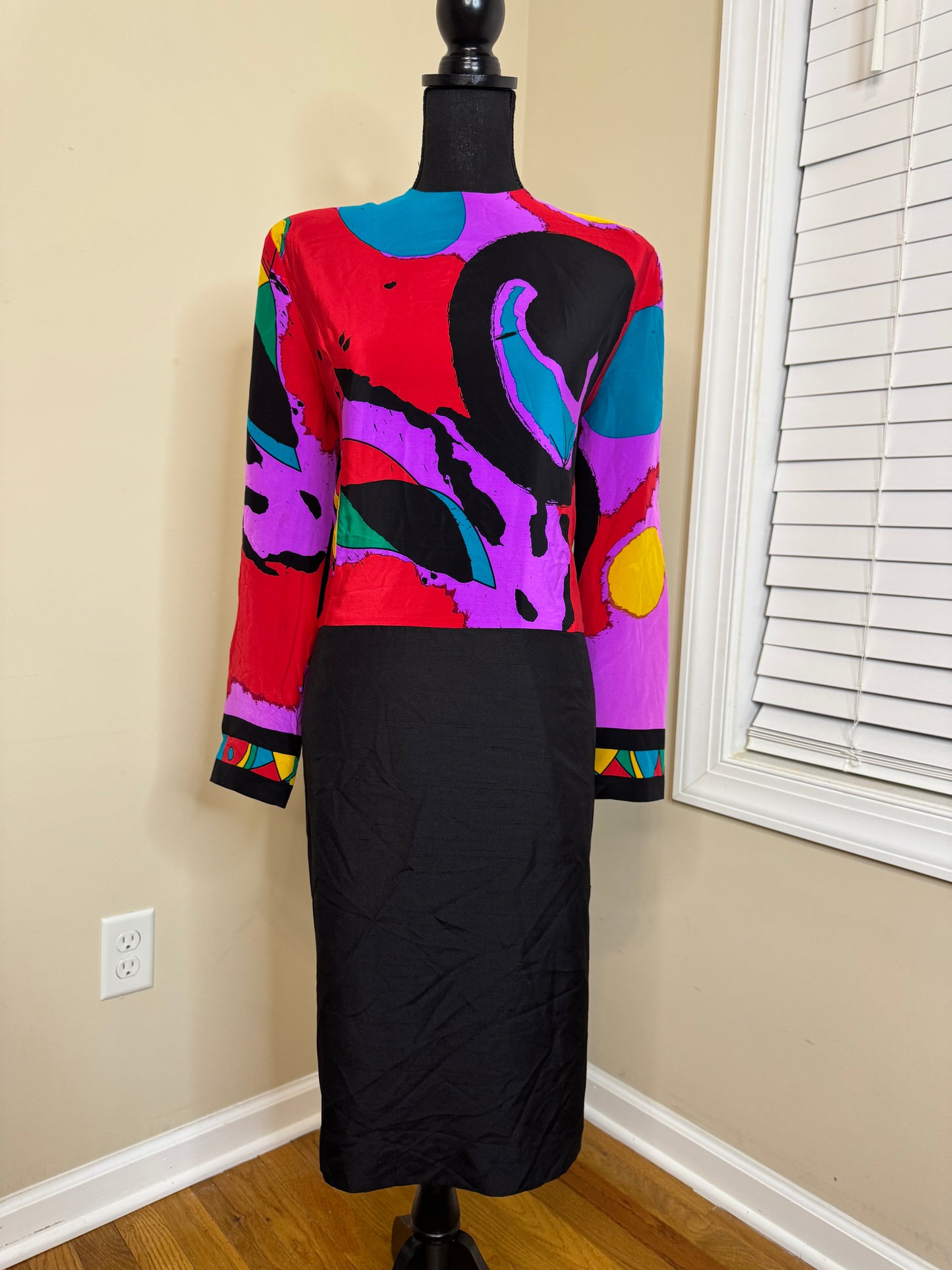 Vtg Anne Crimmins Dress