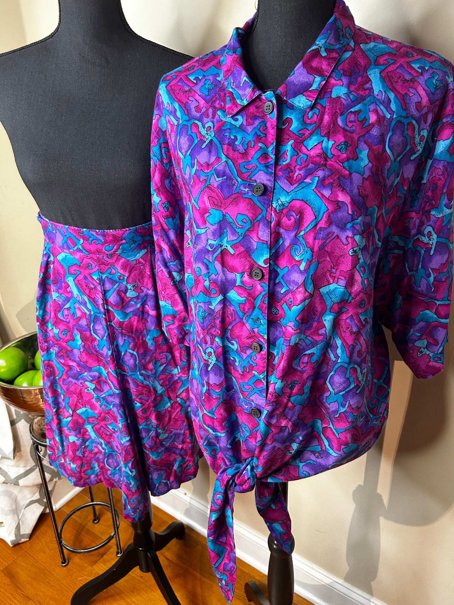 Koret Abstract Print Short Set