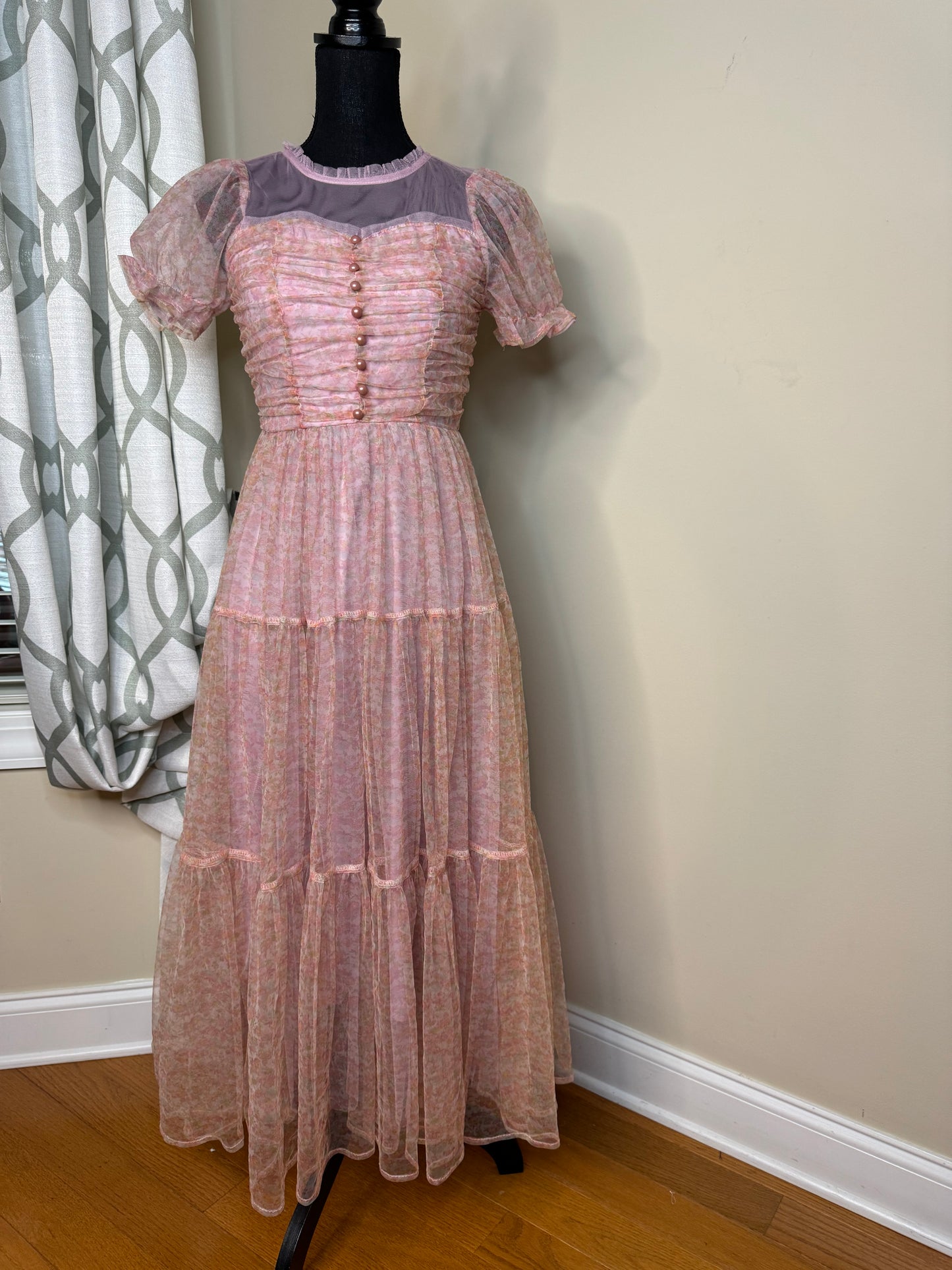 One & One Sheer Dress