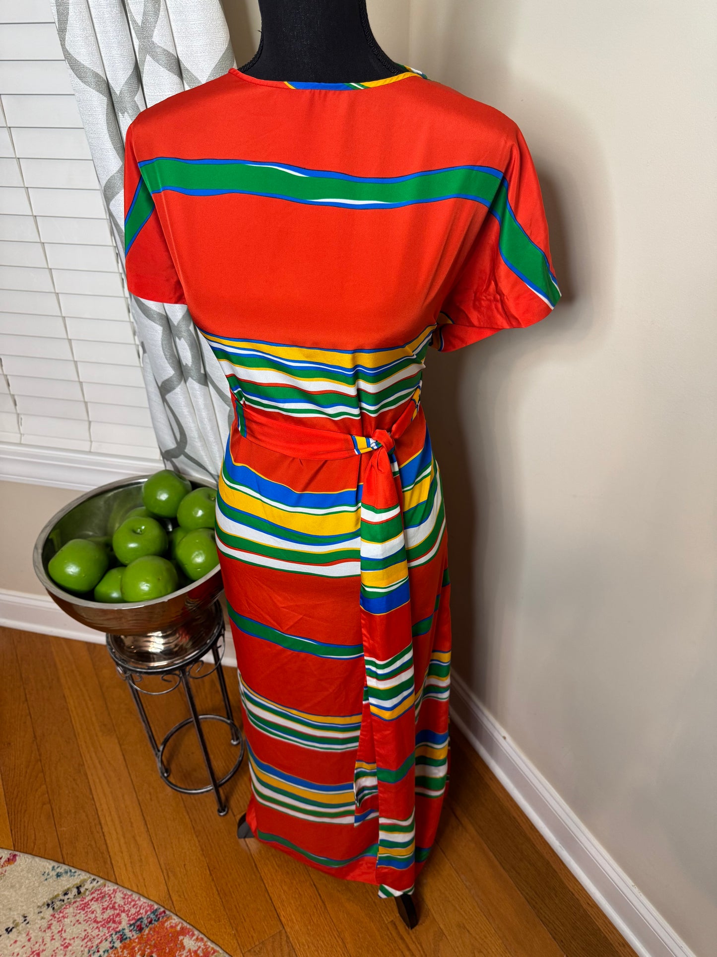 Vtg Nat Kaplan Couture Dress
