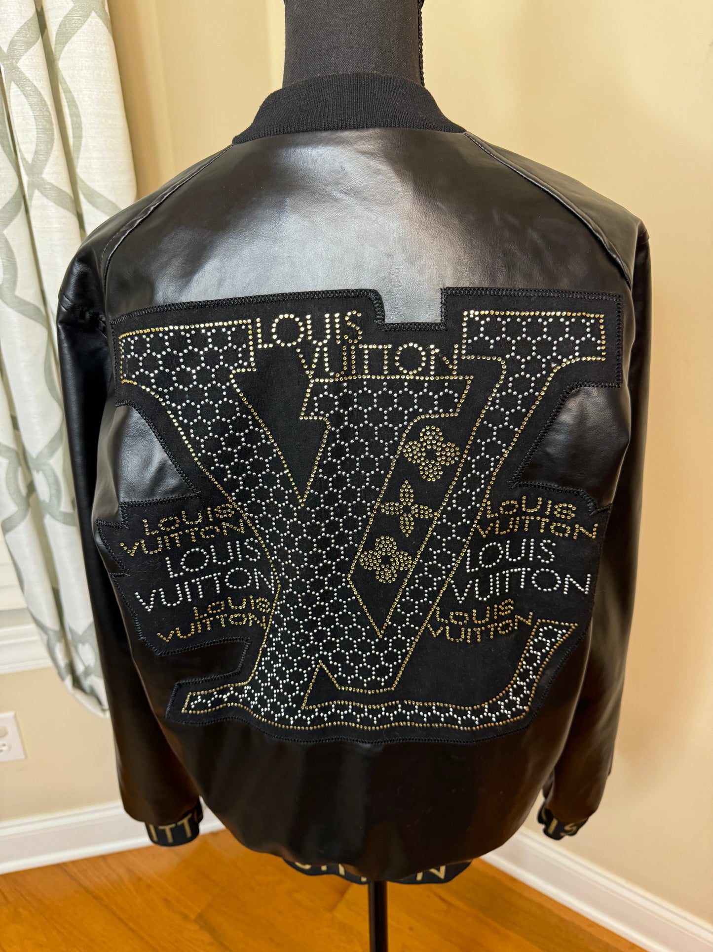 Louis Vuitton Embellished Bomber Jacket