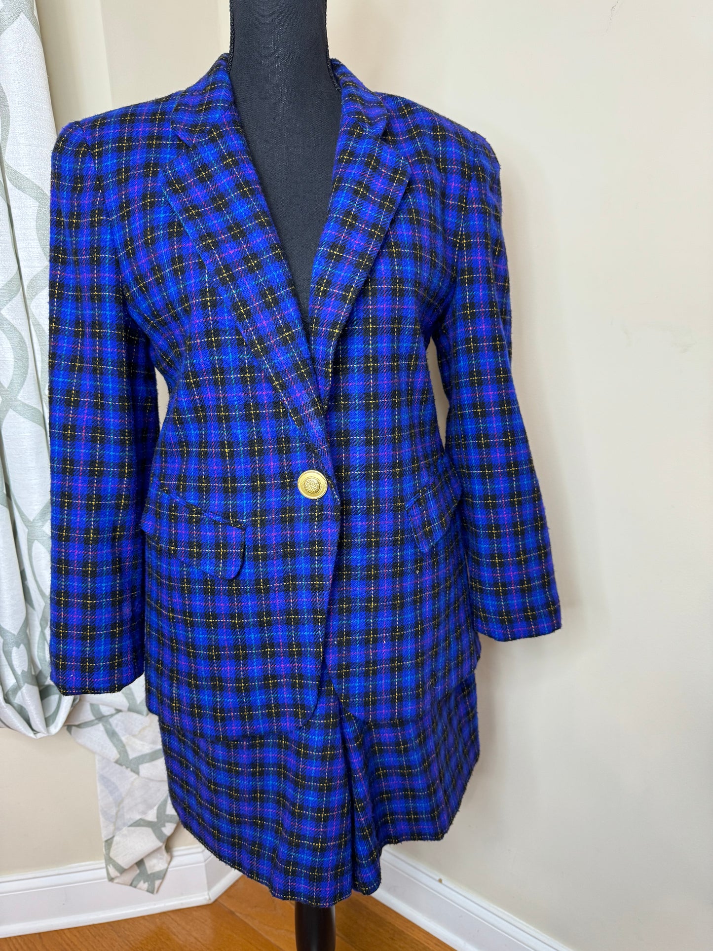 80s Vintage Norton McNaughton 2-Piece Tweed Short Set