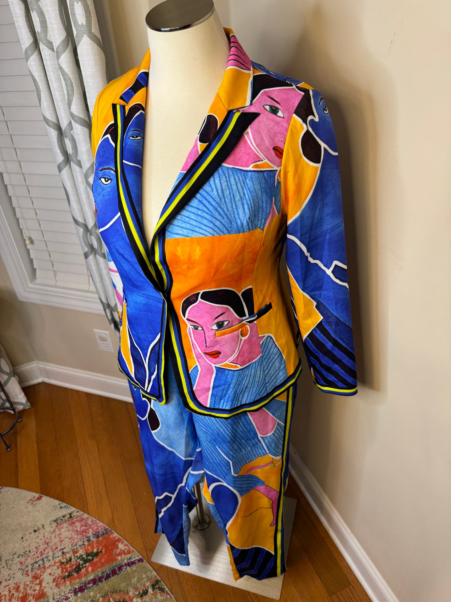 The Frida Print Blazer Set by L’ATISTE