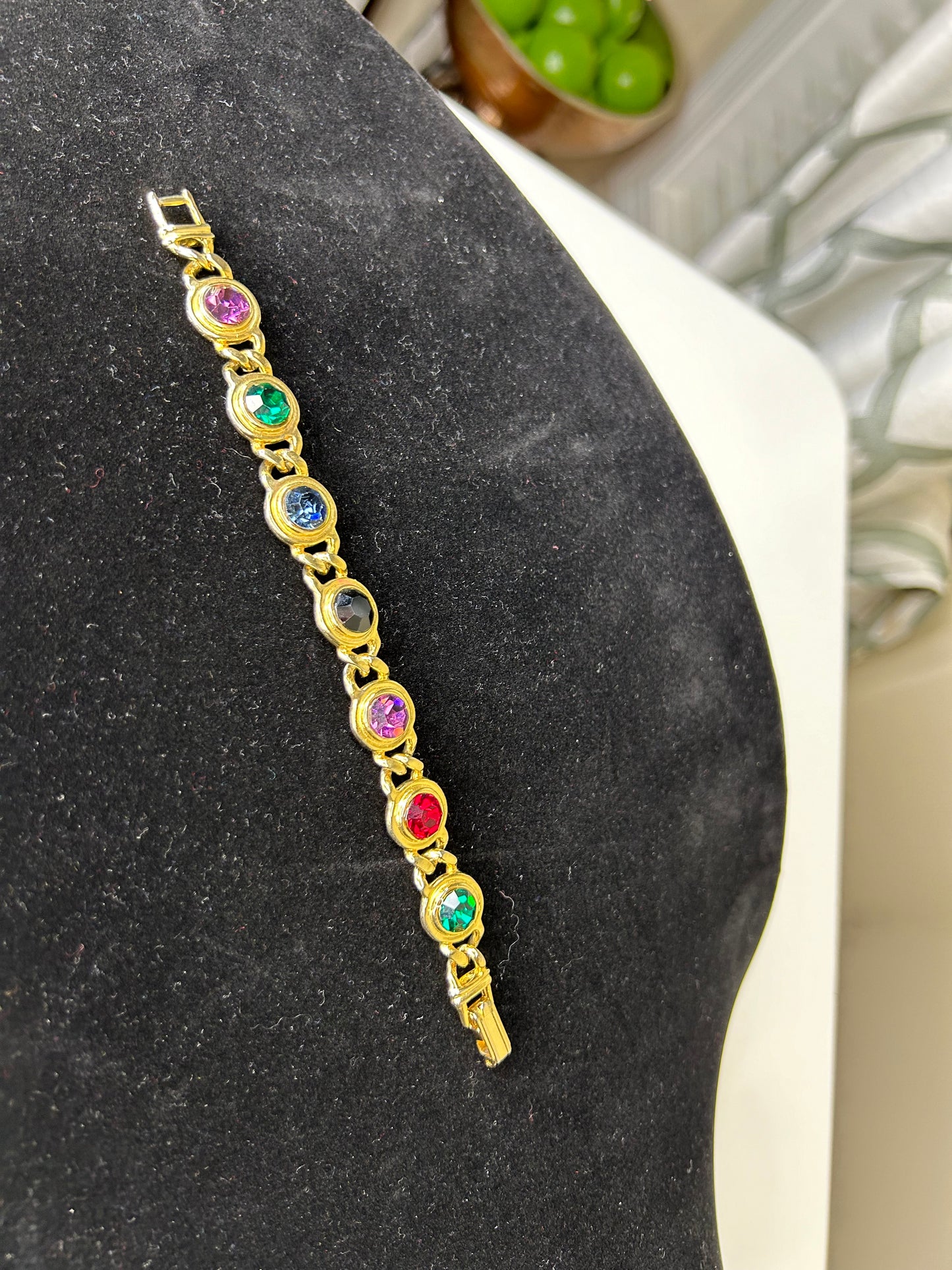 Multicolored Stone Bracelet