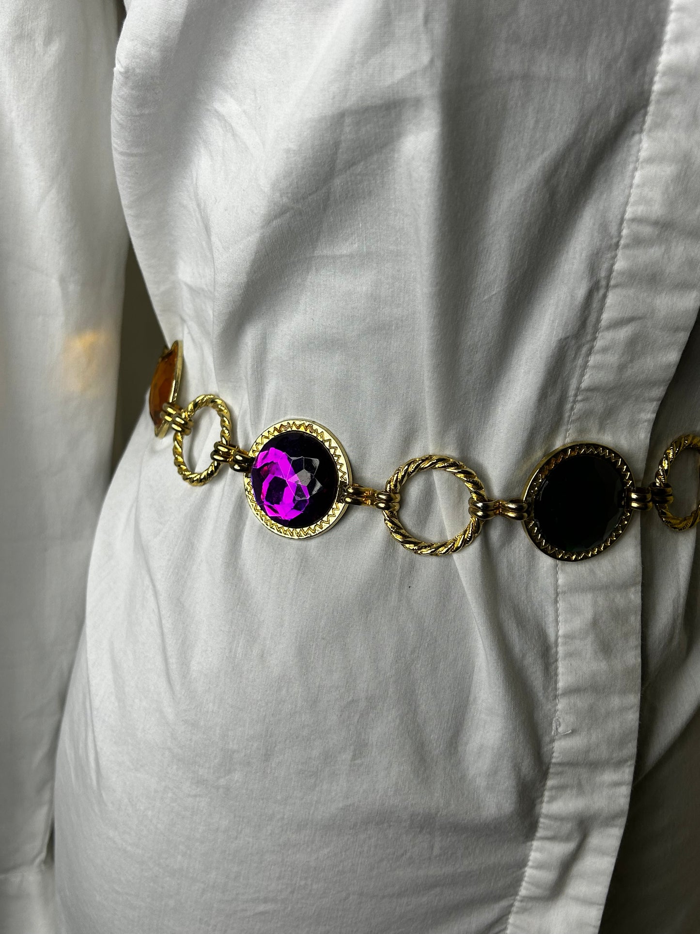 Vintage Jewel Belts (6 Jewels)