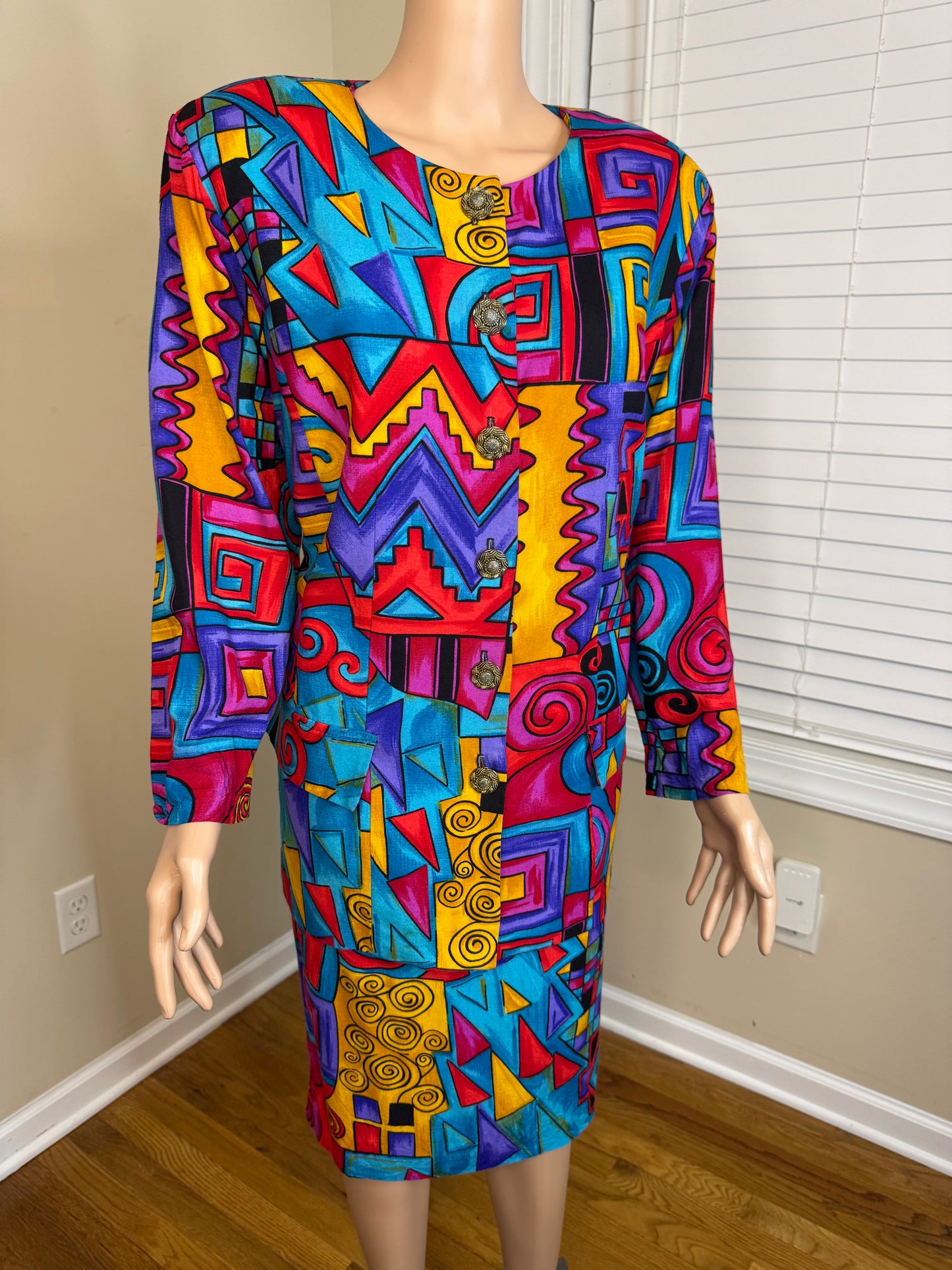 Jeffrey & Dara 2-Piece Vtg Skirt Set