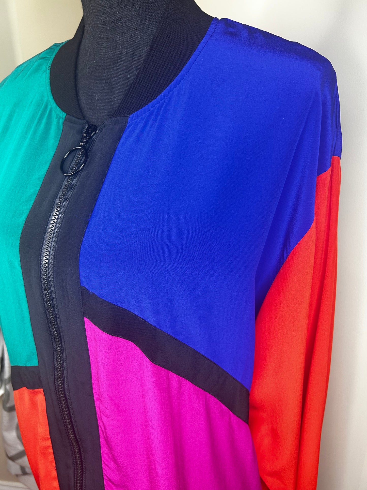 Pia Rucci Colorblock Bomber