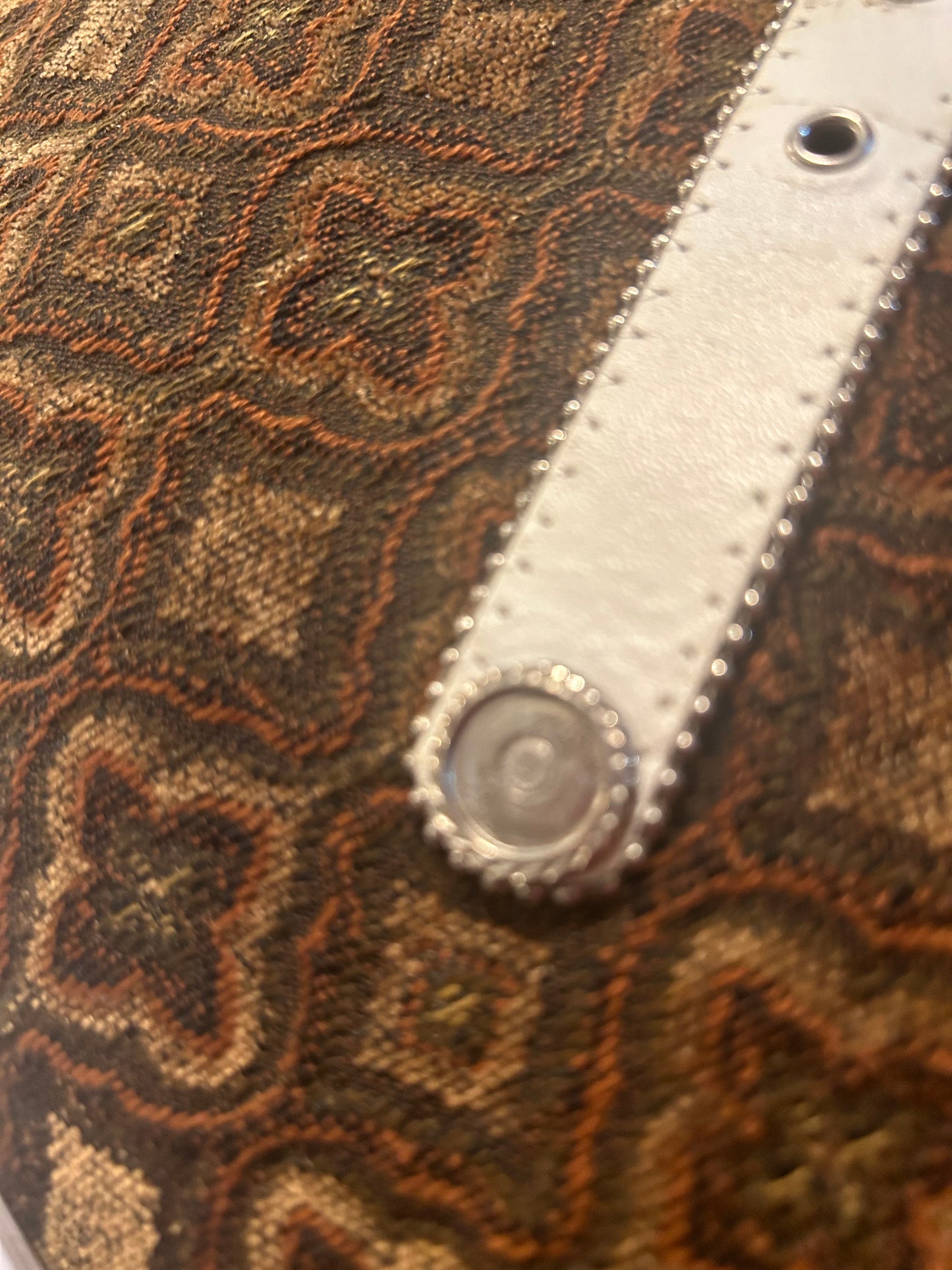 Paul Joseph Jeweled Handbag with Matching Belt