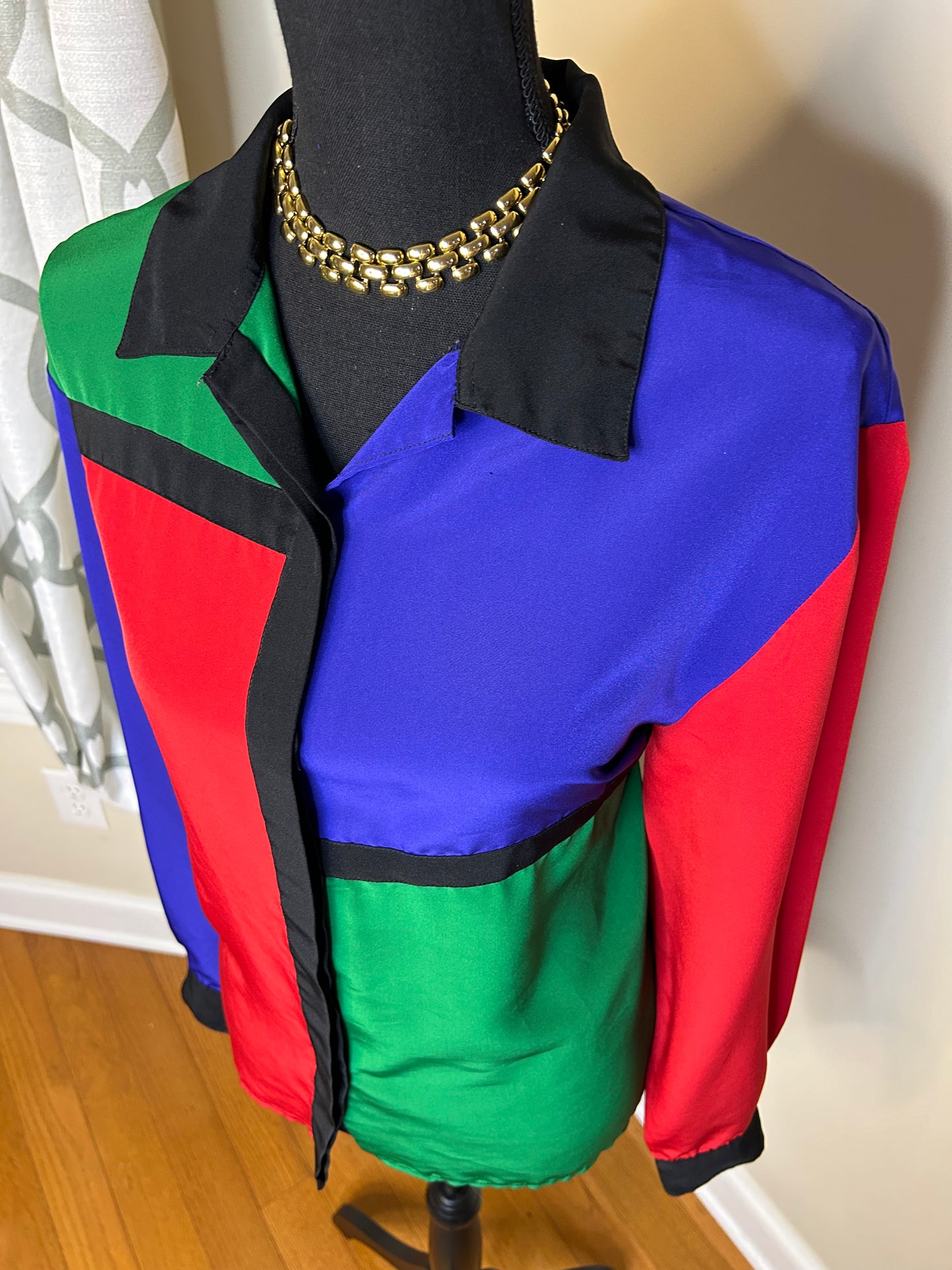 SK & Company Colorblock Shirt