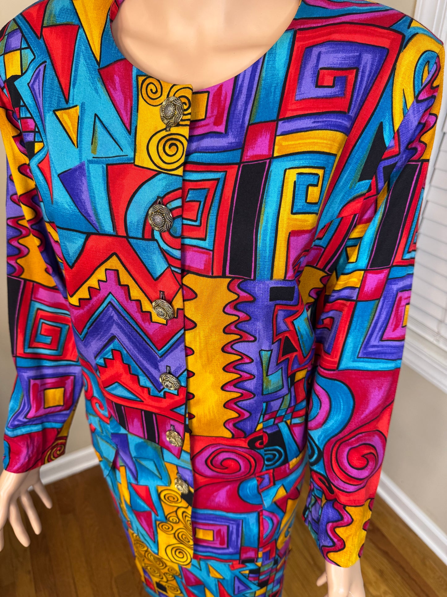 Jeffrey & Dara 2-Piece Vtg Skirt Set