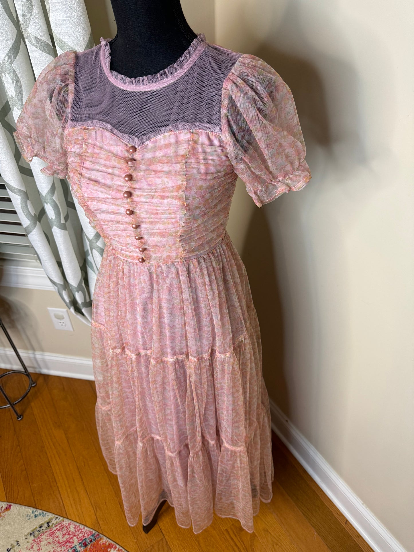 One & One Sheer Dress