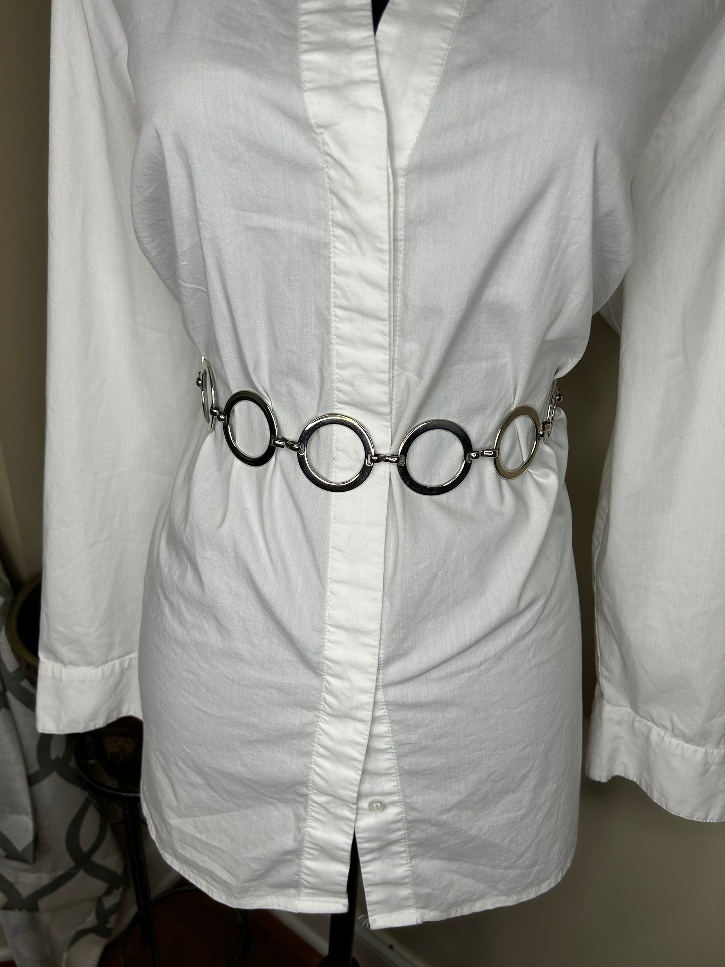 Silver Chain Belt