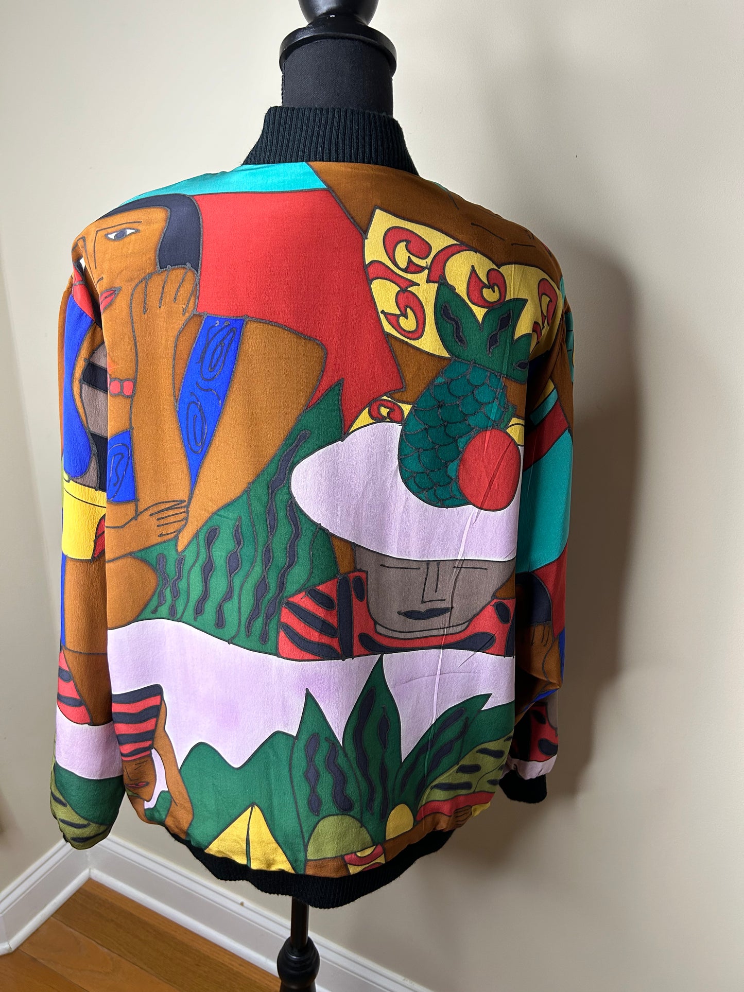 Silkscapes Vintage Bomber