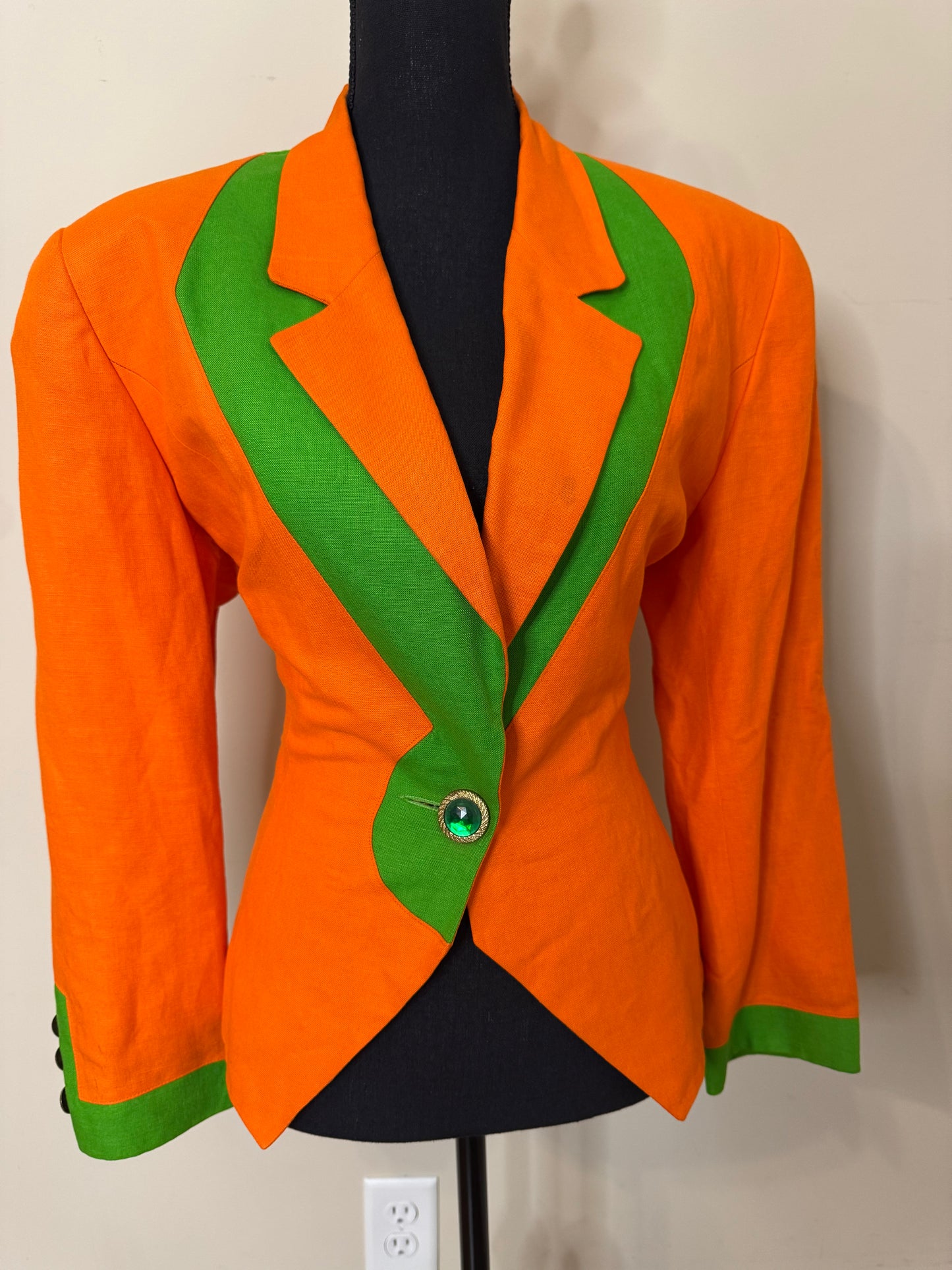Viscardi Vtg Cropped Blazer