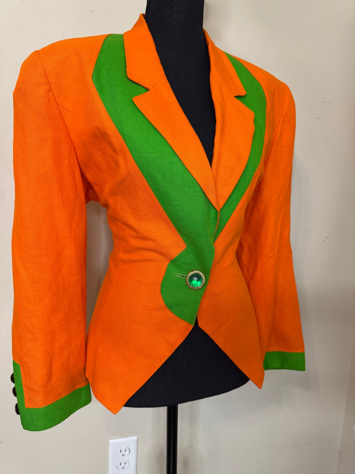 Viscardi Vtg Cropped Blazer