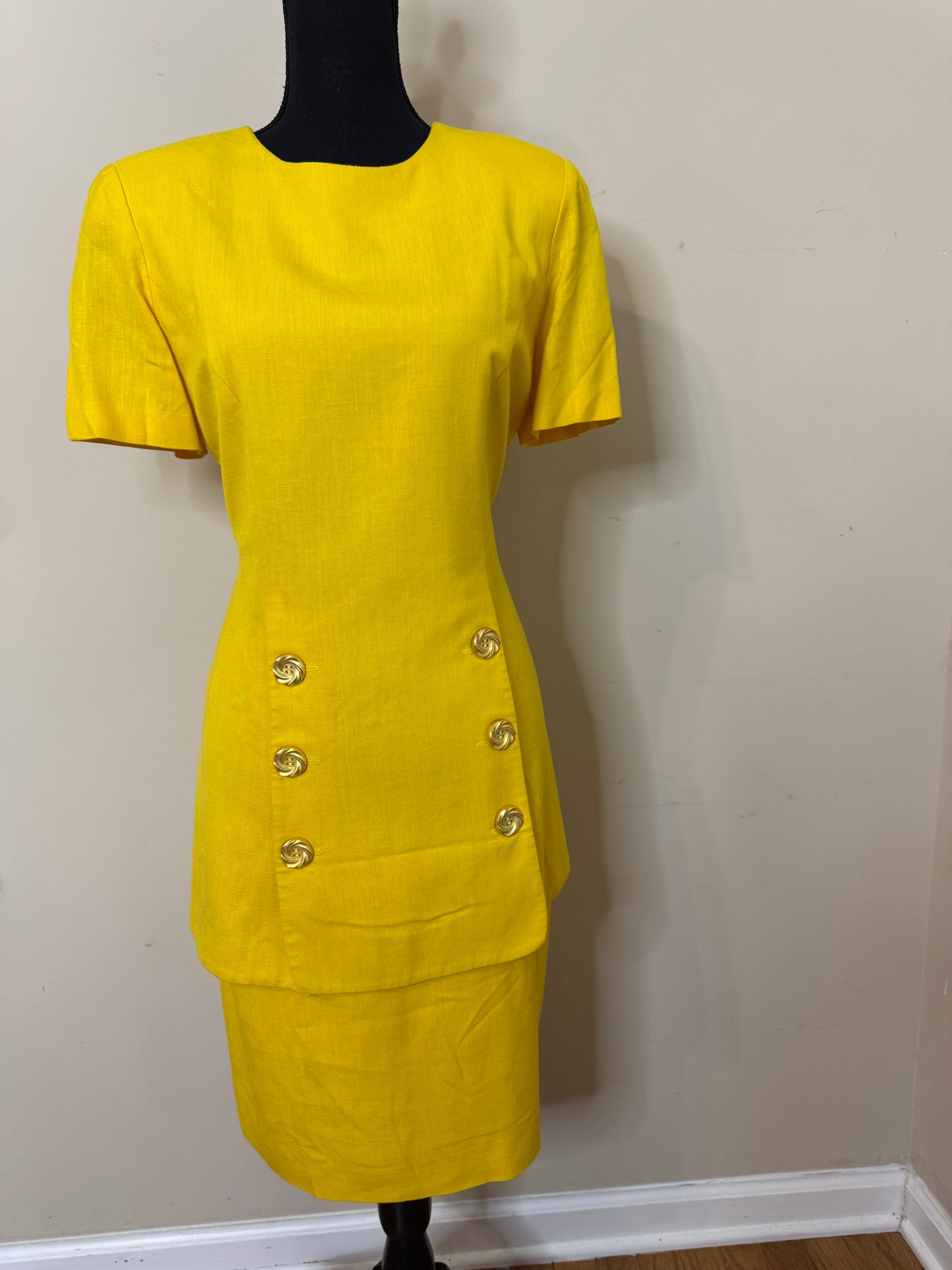 Vtg Santa Fe Dress
