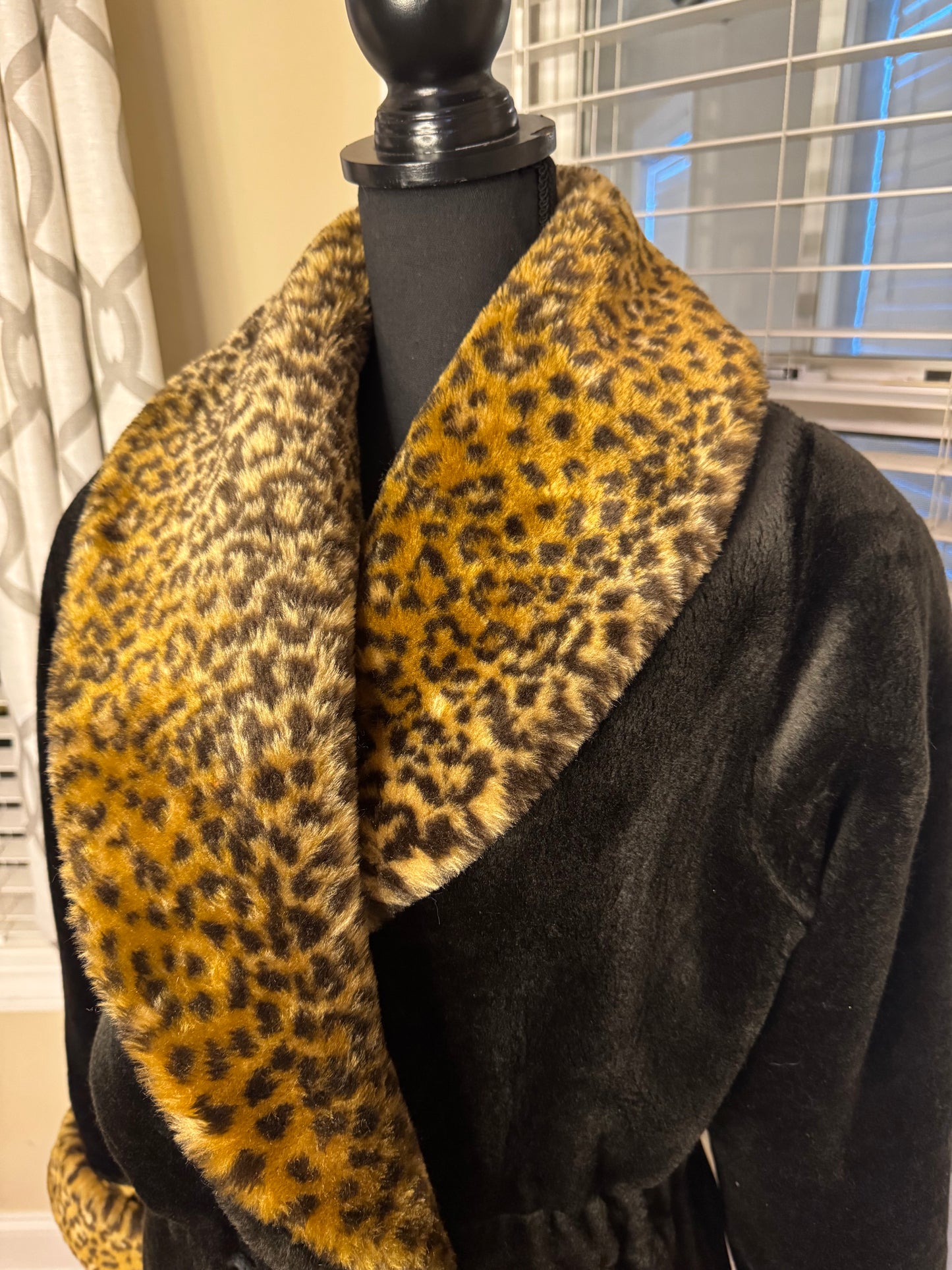 Monterey Fashions Vintage Faux Fur Coat