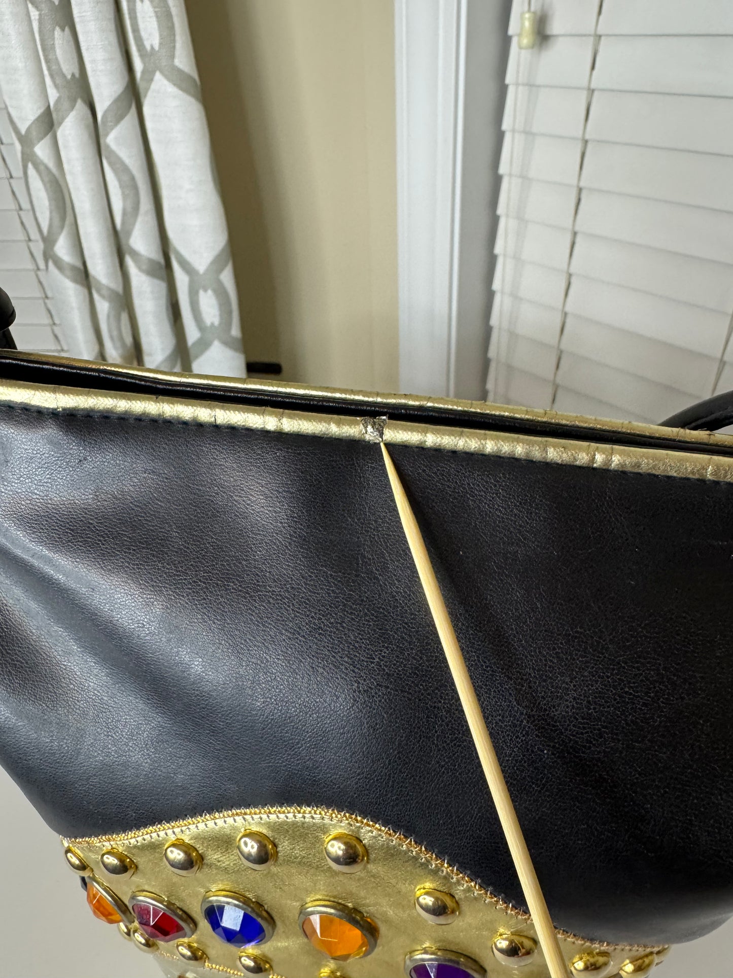 80s Bejeweled Handbag (Flawed)