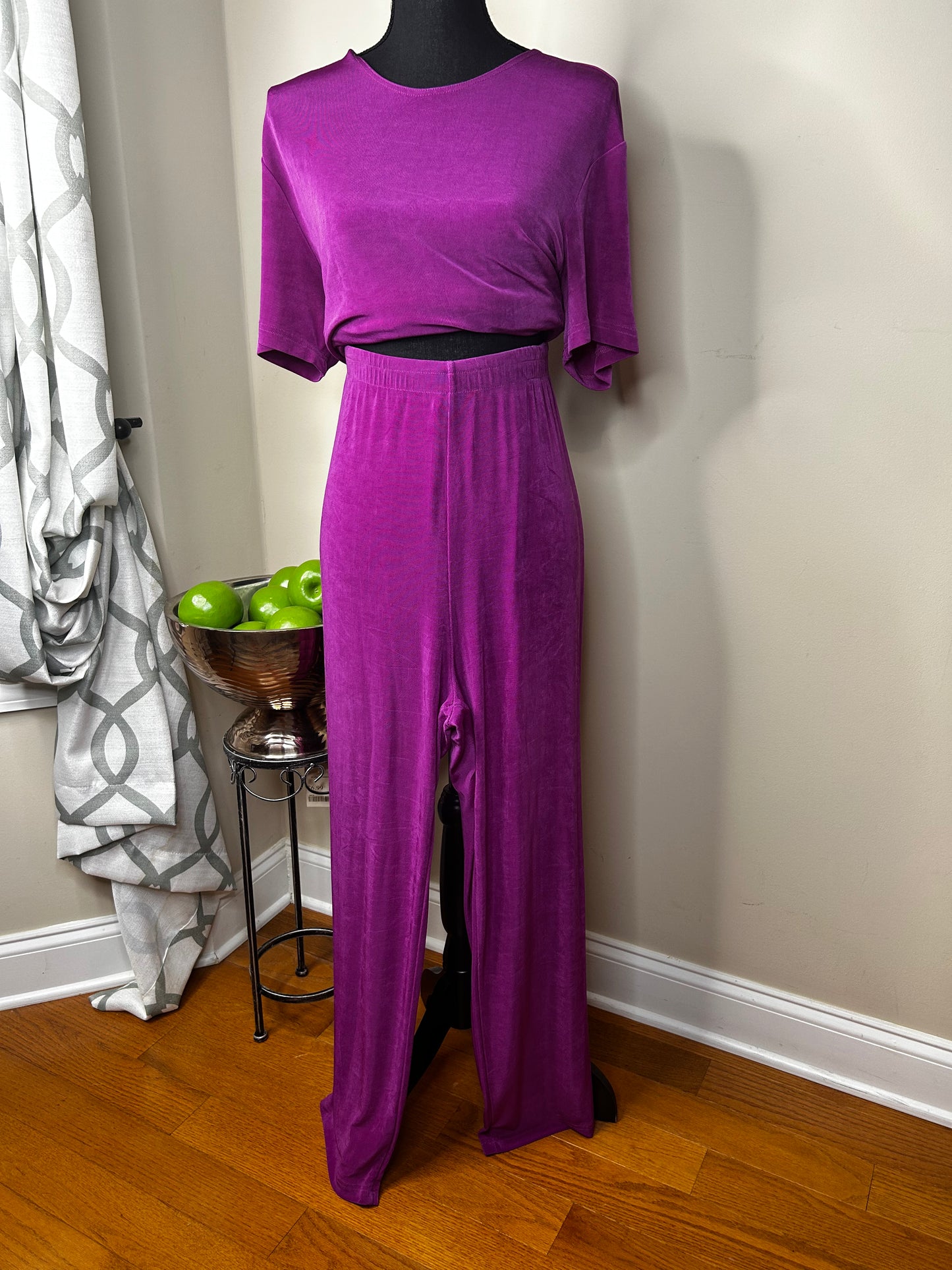 Vintage Peaces U.S.A. Pink Slinky 2-Piece Set