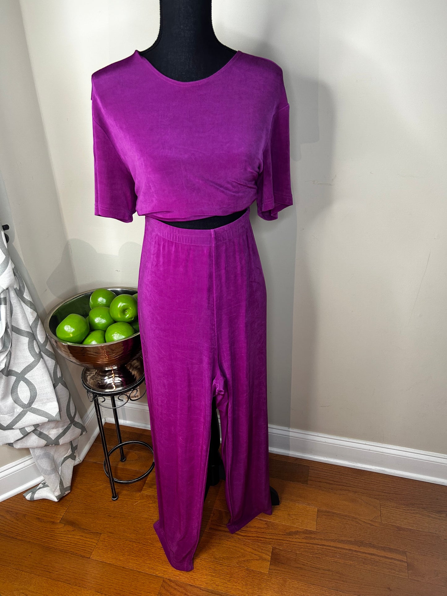 Vintage Peaces U.S.A. Pink Slinky 2-Piece Set