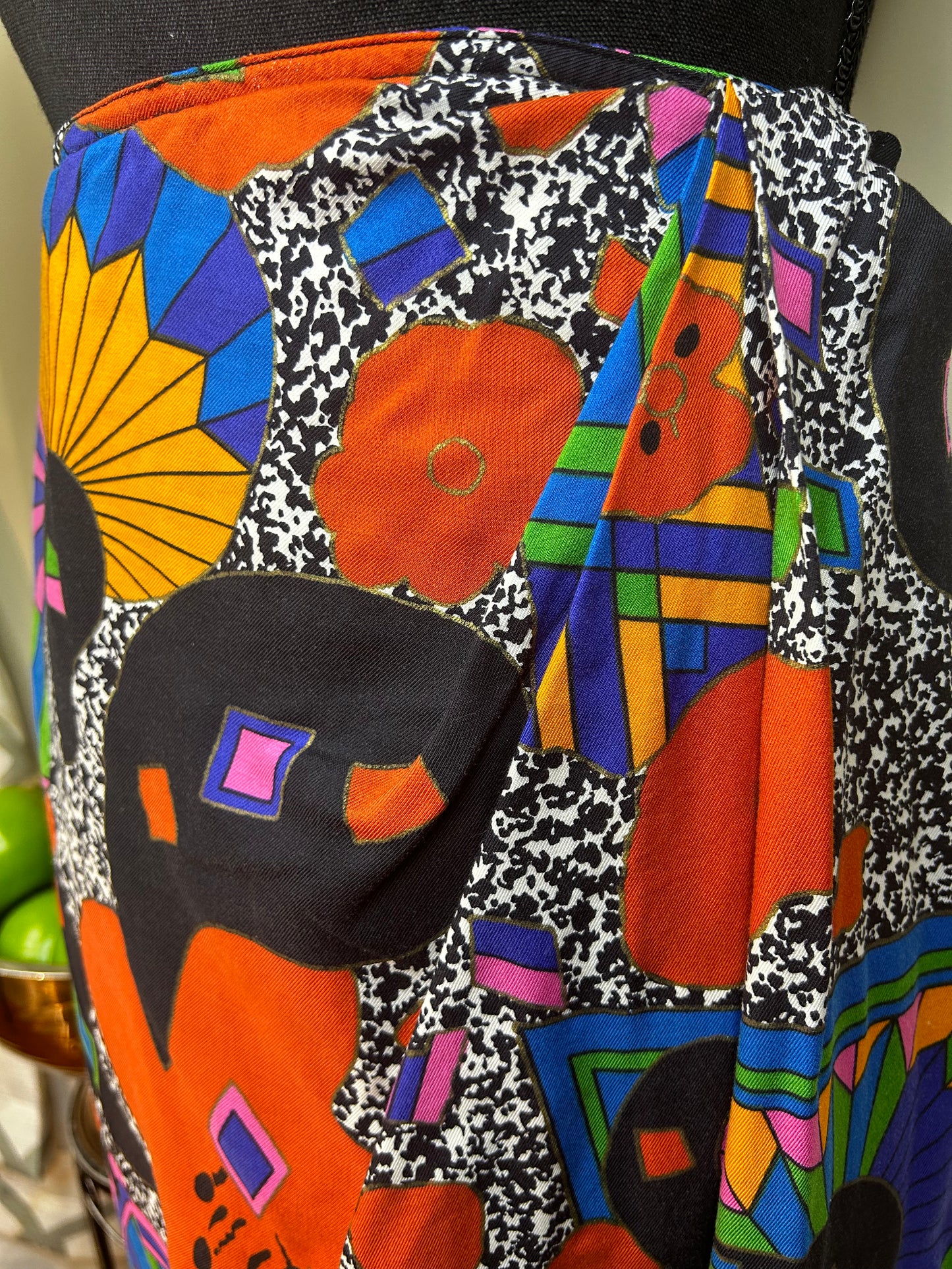 In Force Vintage Wrap Skirt