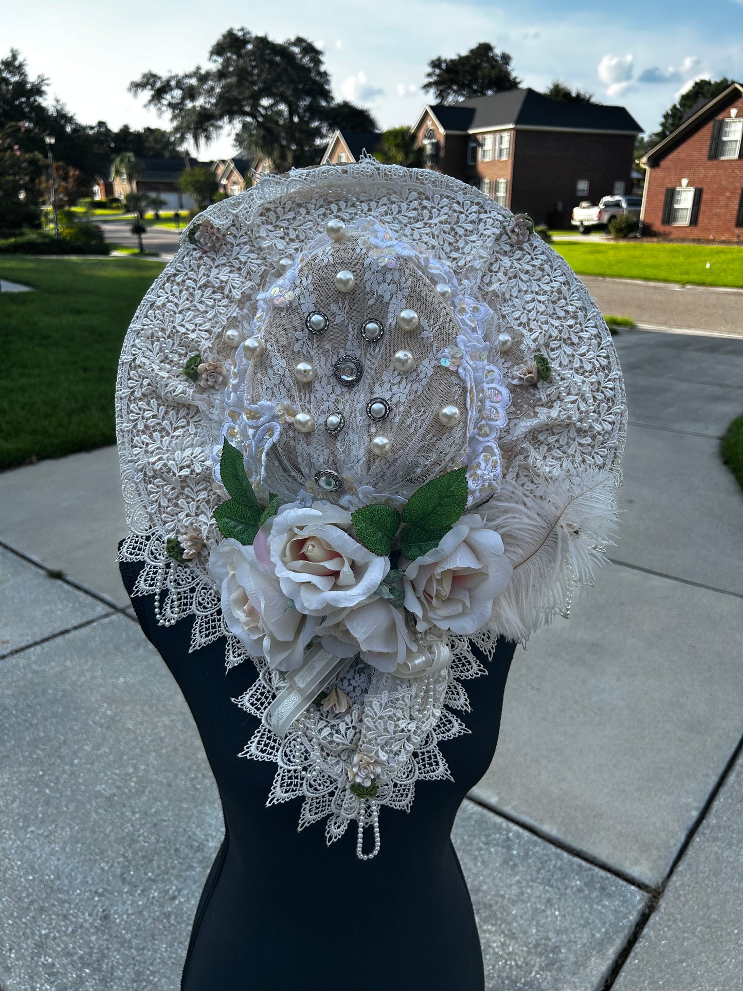 Victorian Style Bridal Hat