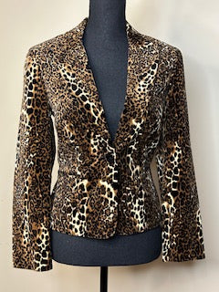 Focus 2000 Animal Print Blazer