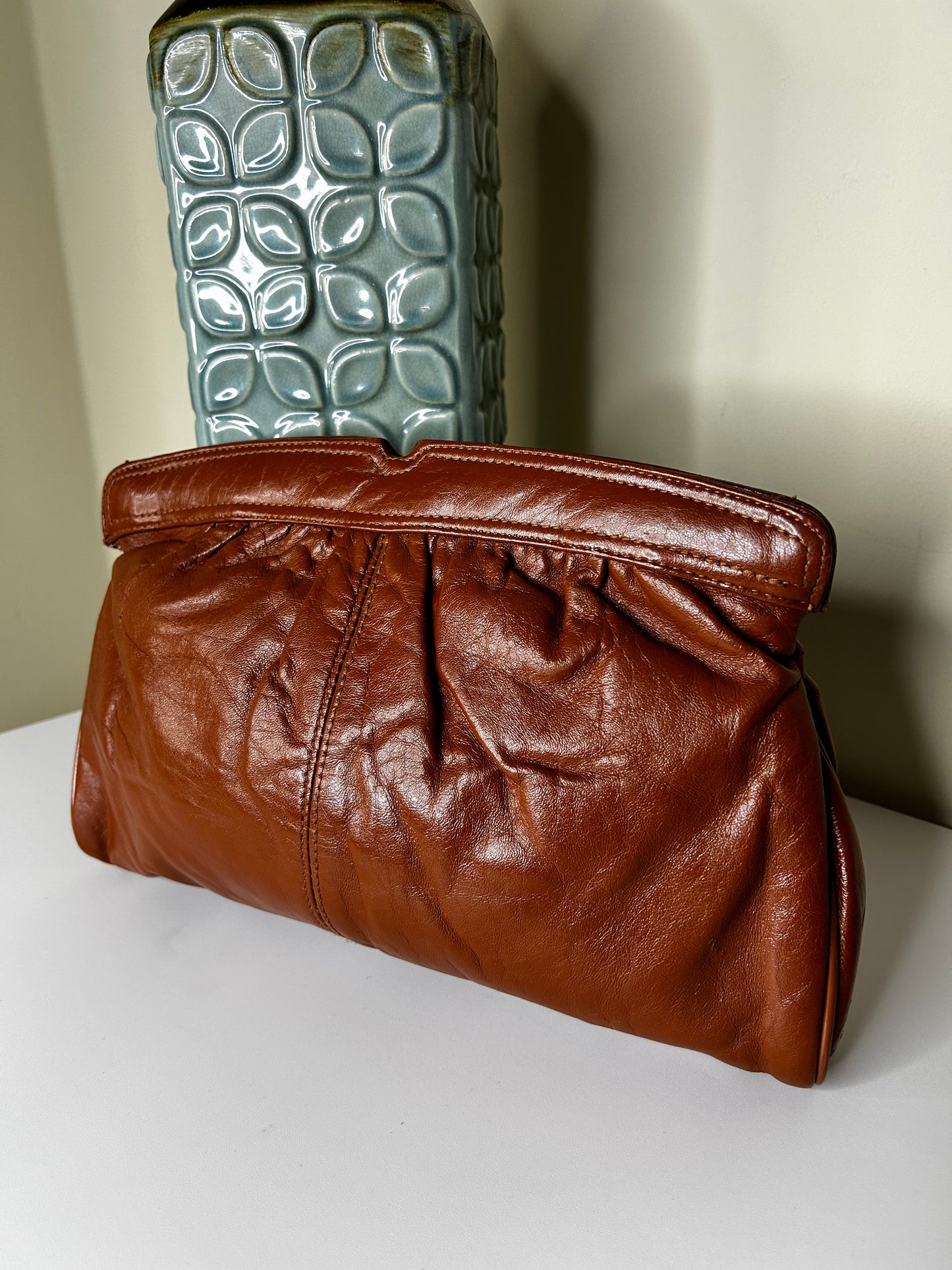 Vtg Ernest Clutch with Strap