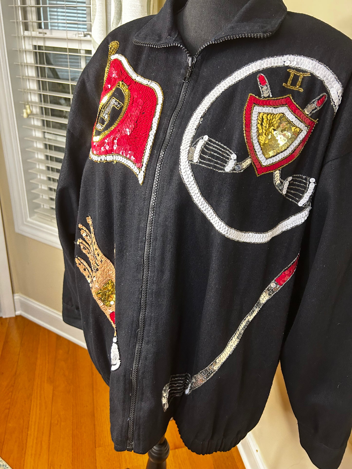 Modi Denim Jacket with Golf Design