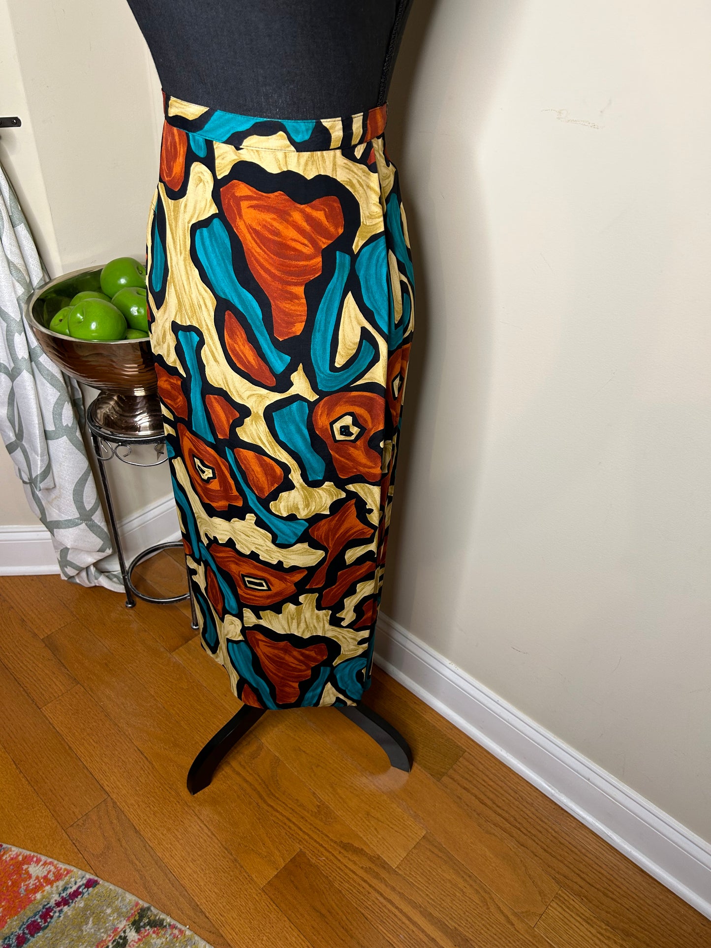 Studio Adrian Jordan Wrap Skirt
