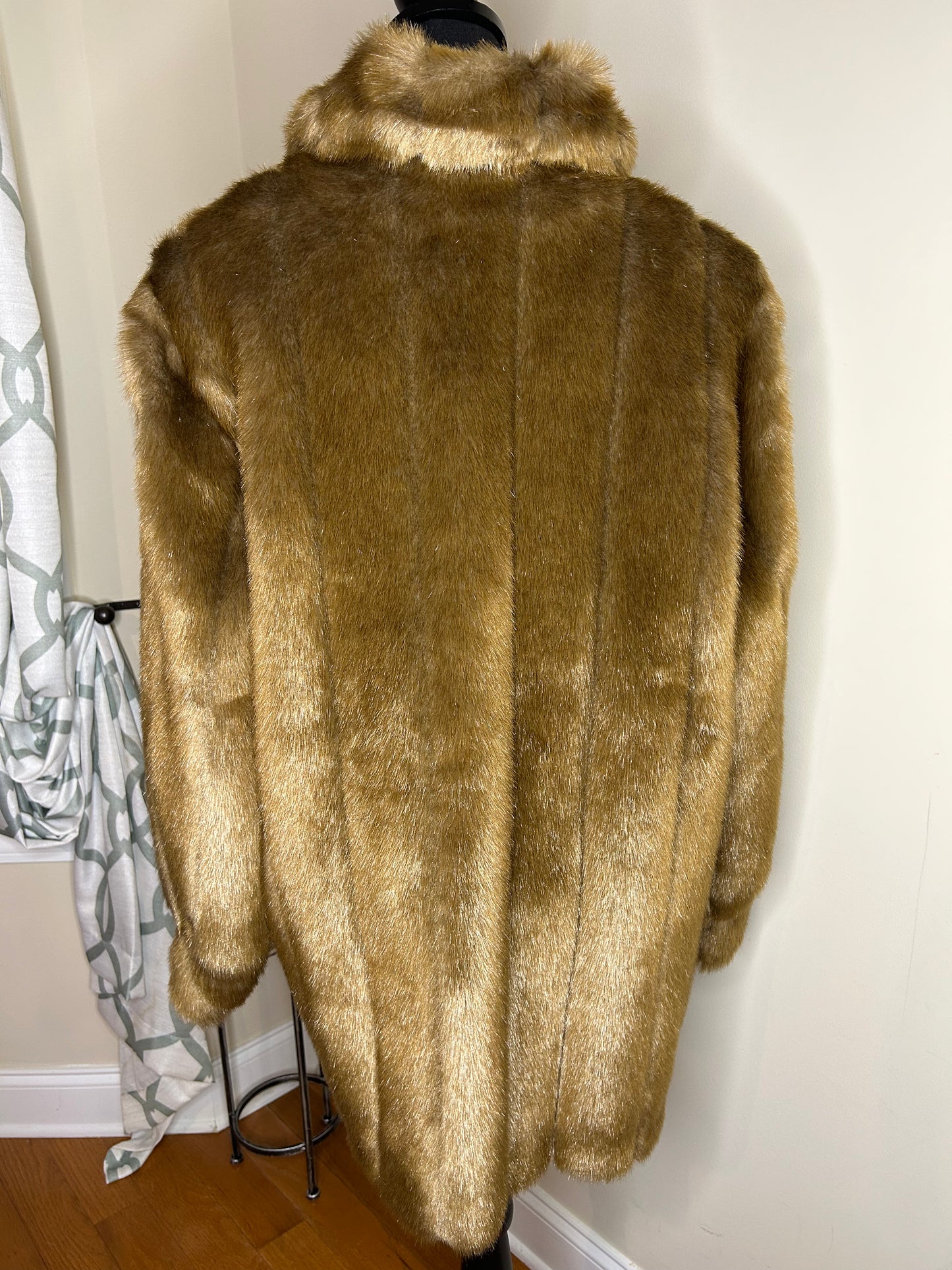 Vintage Dennis Basso Faux Fur Coat