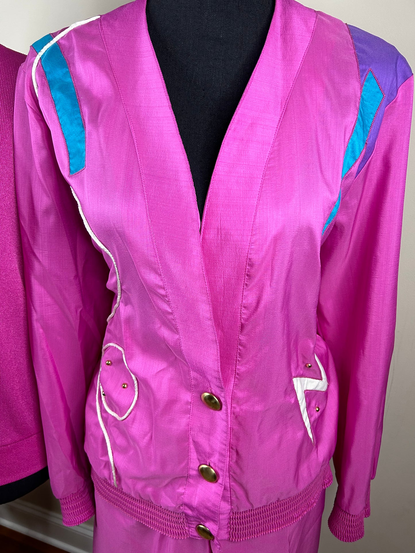 Matches 3-Piece Vintage Pink Pant Set