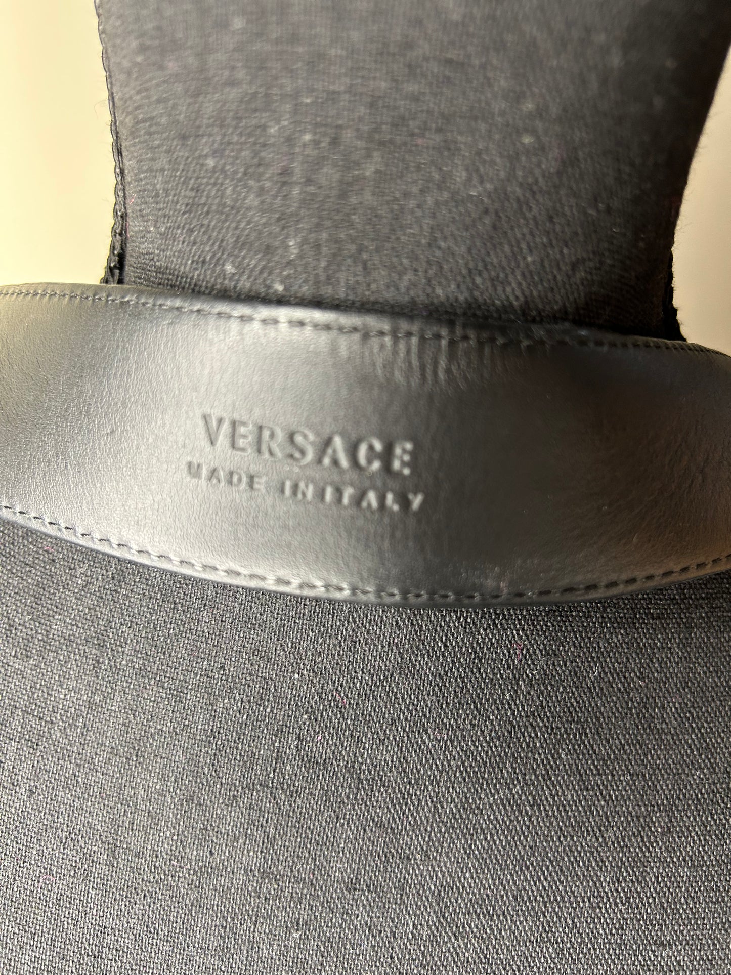 Authentic Versace Medusa Buckle Belt