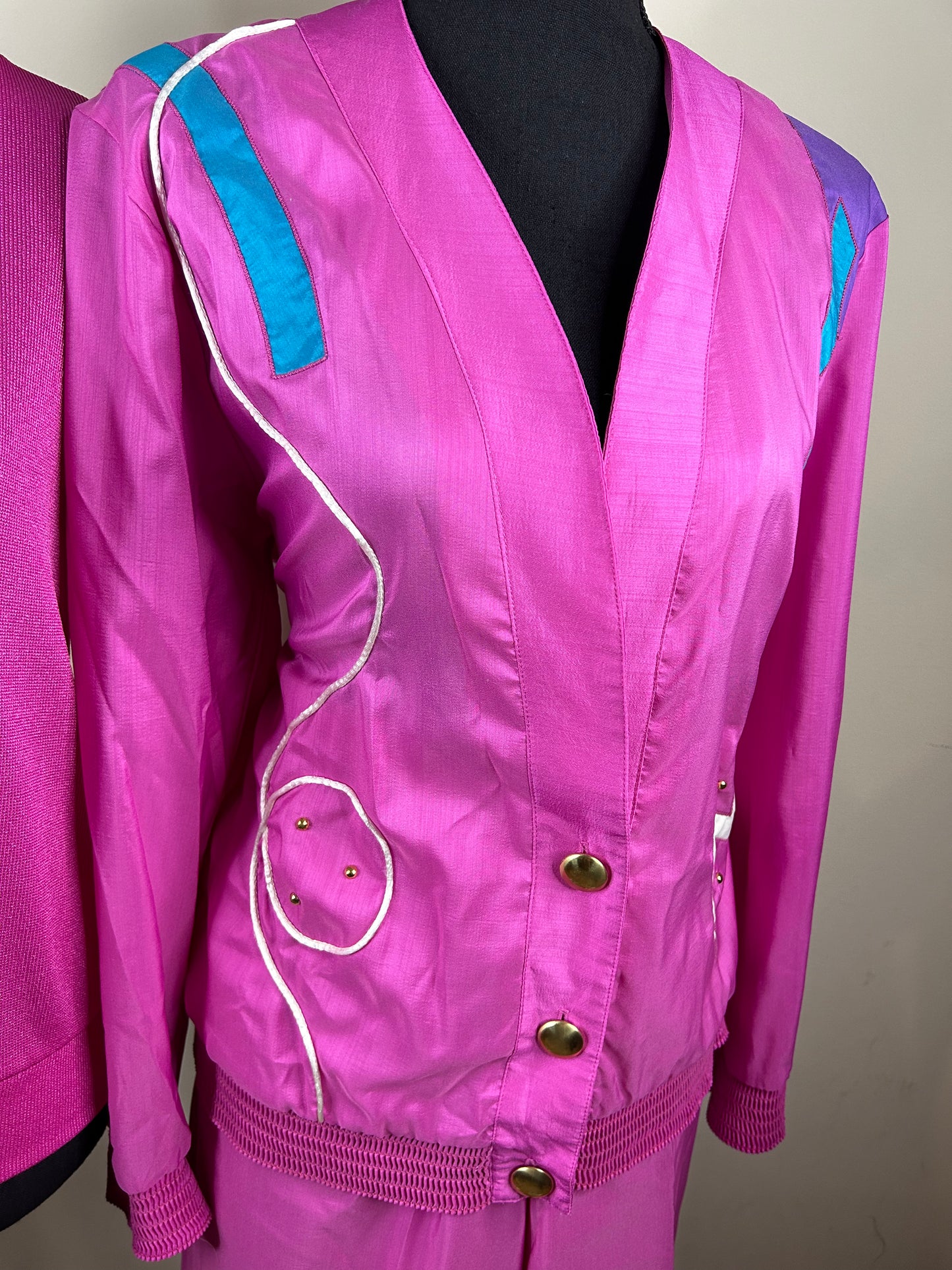 Matches 3-Piece Vintage Pink Pant Set