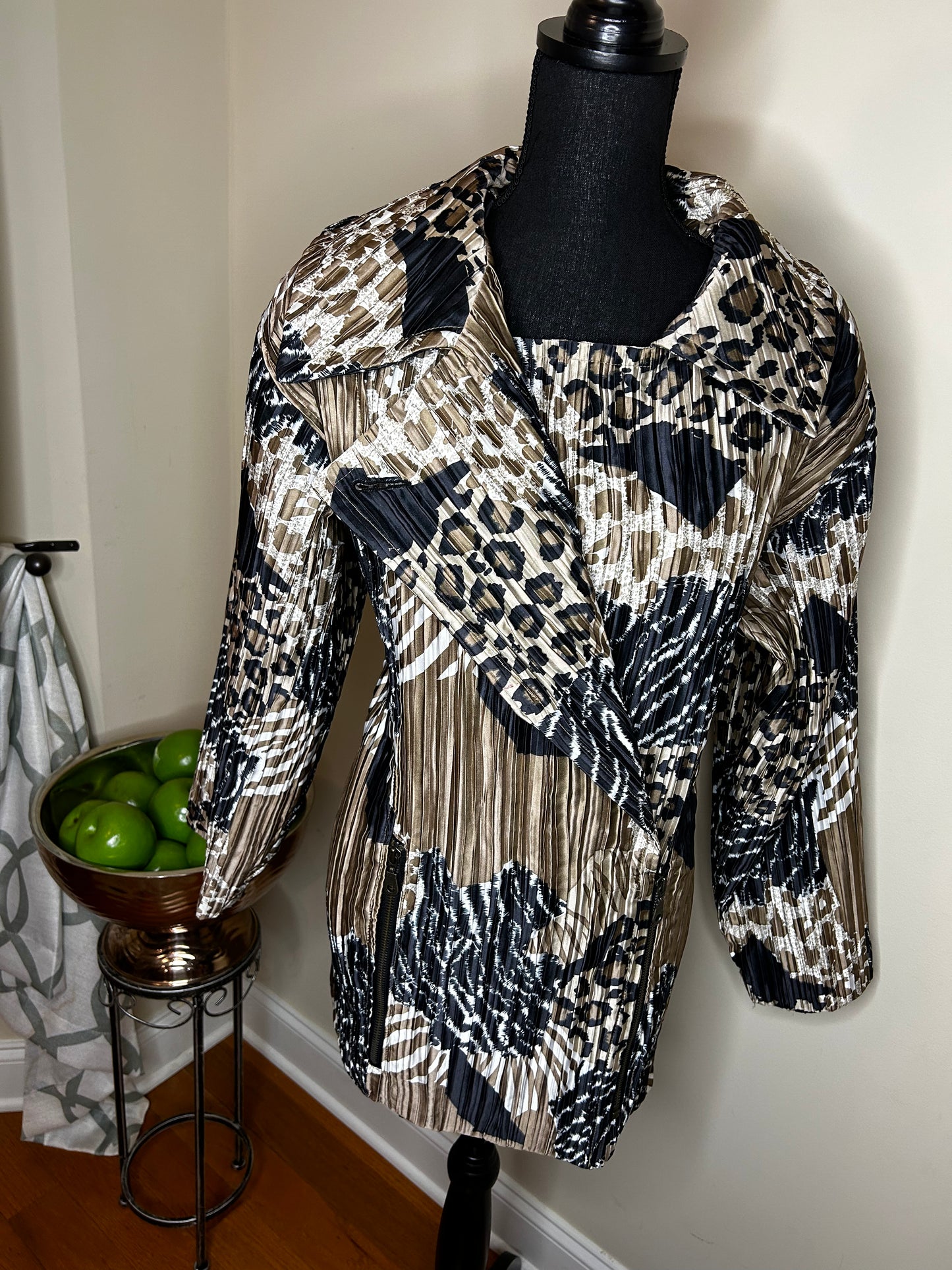 Cache' Animal Print Blazer