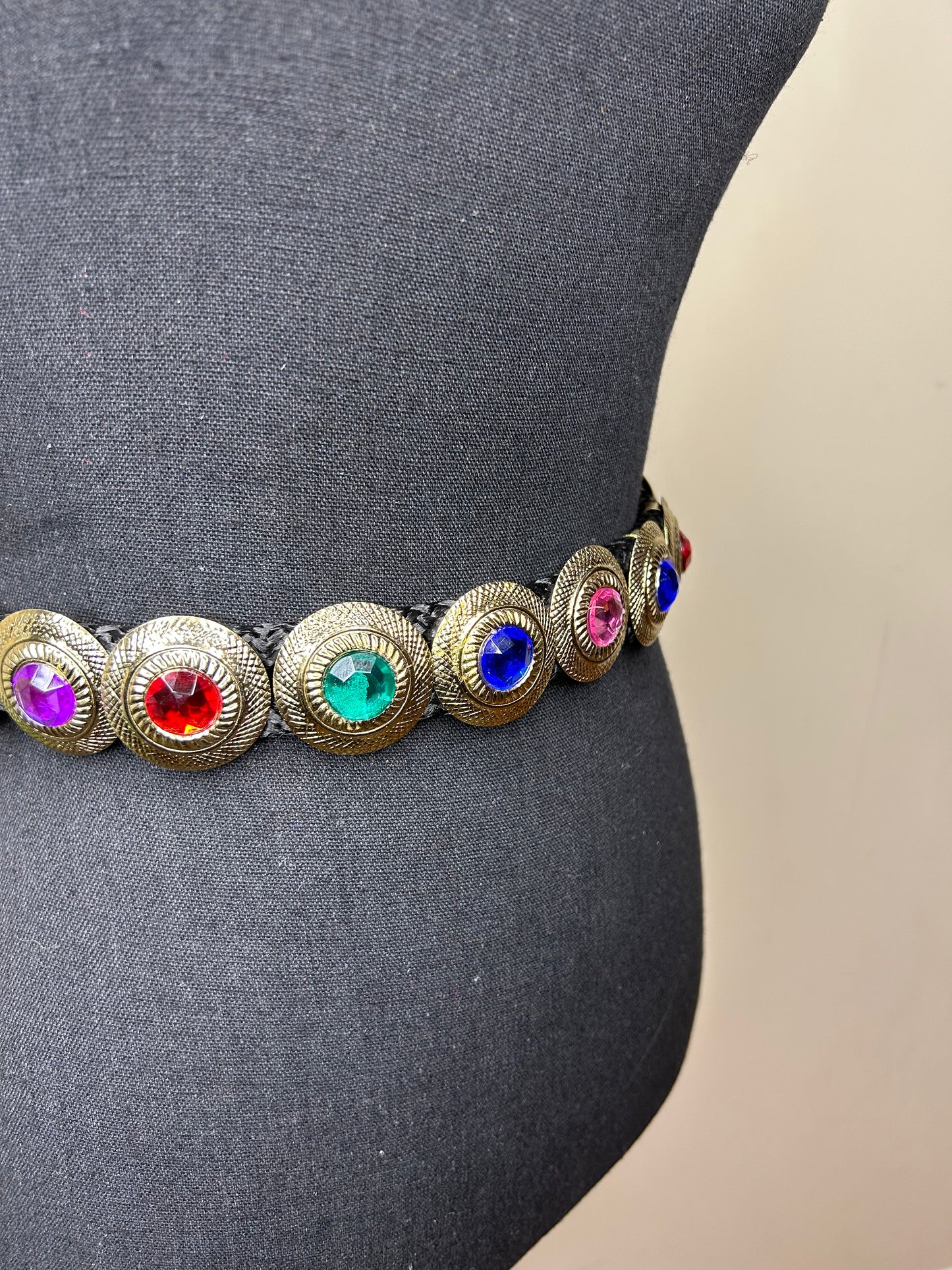 Jeweled Rope Belt