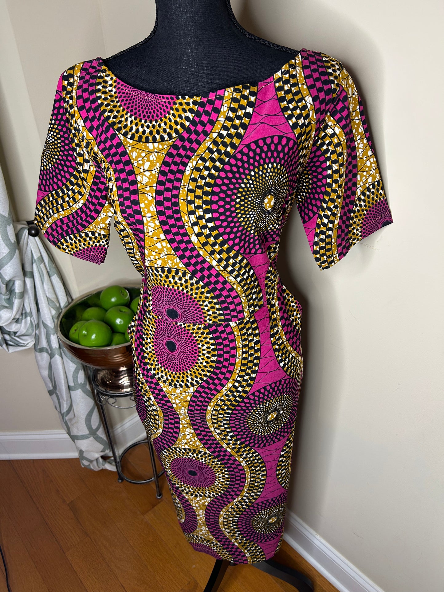 D’IYANU African Print Dress w/ Pockets (NWT)