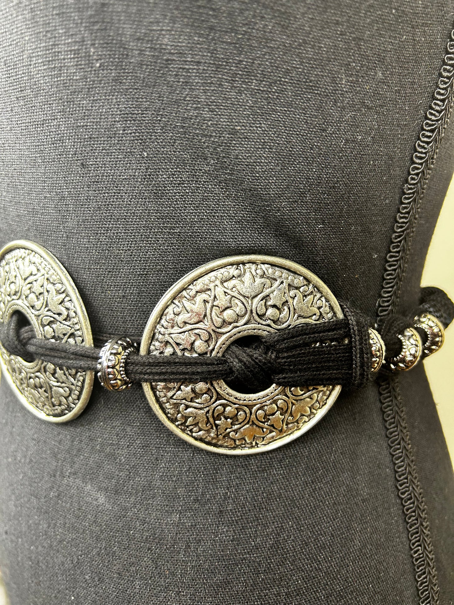 Vtg Medallion Belt