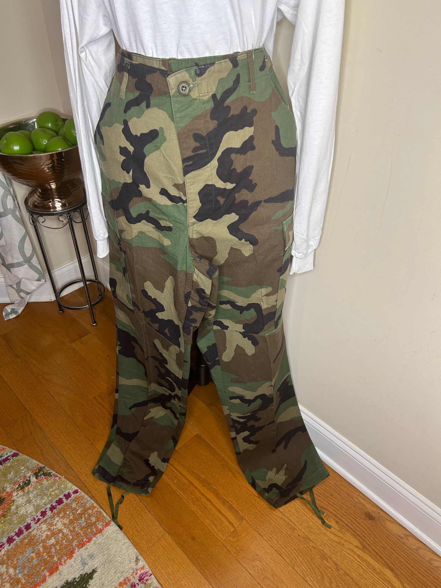 Camo Pants/Button Fly