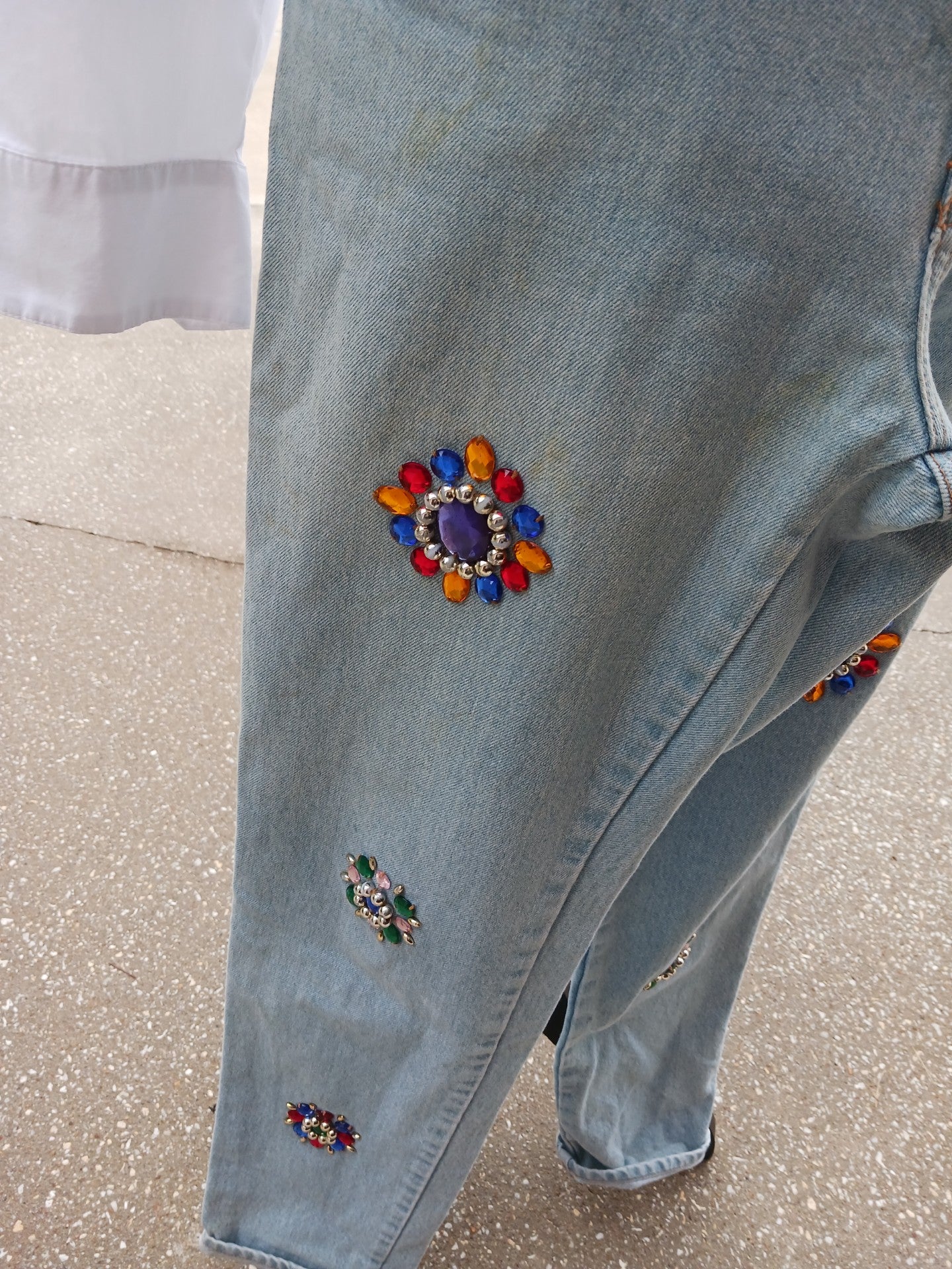 Nada Nuff Bejeweled Jeans