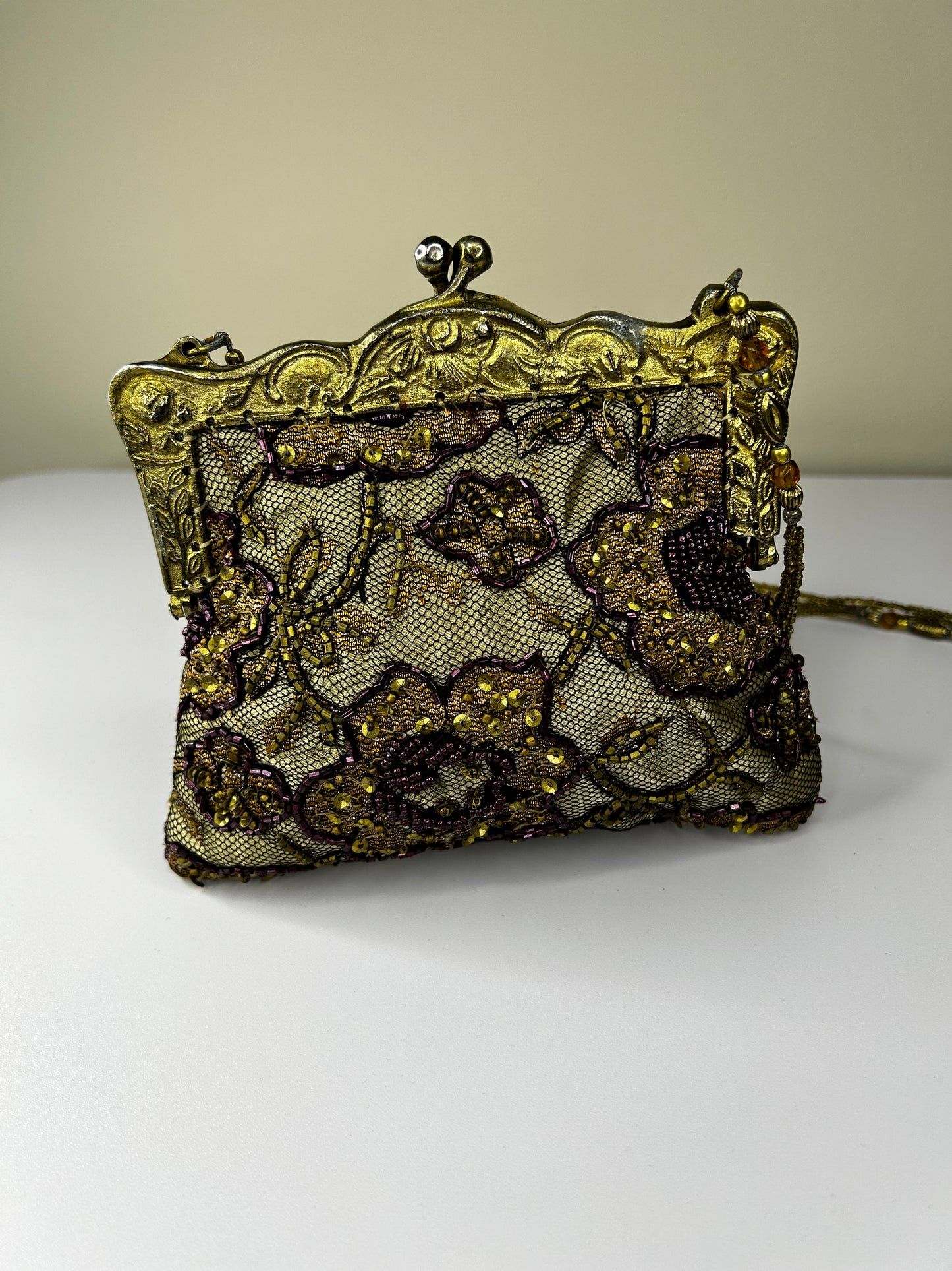 Christiana Beaded Vintage Purse