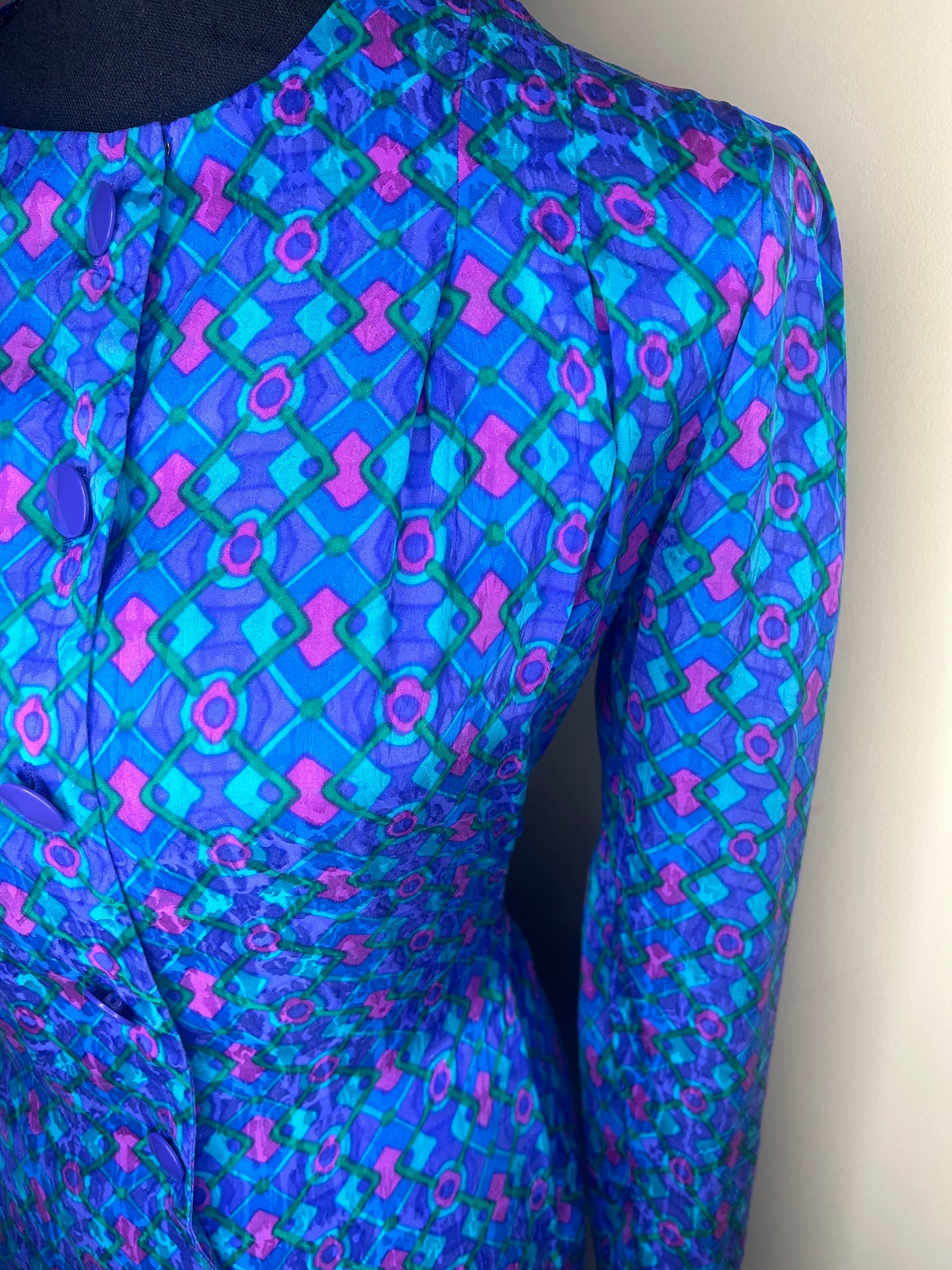 Adrianna Papell Abstract Print Dress