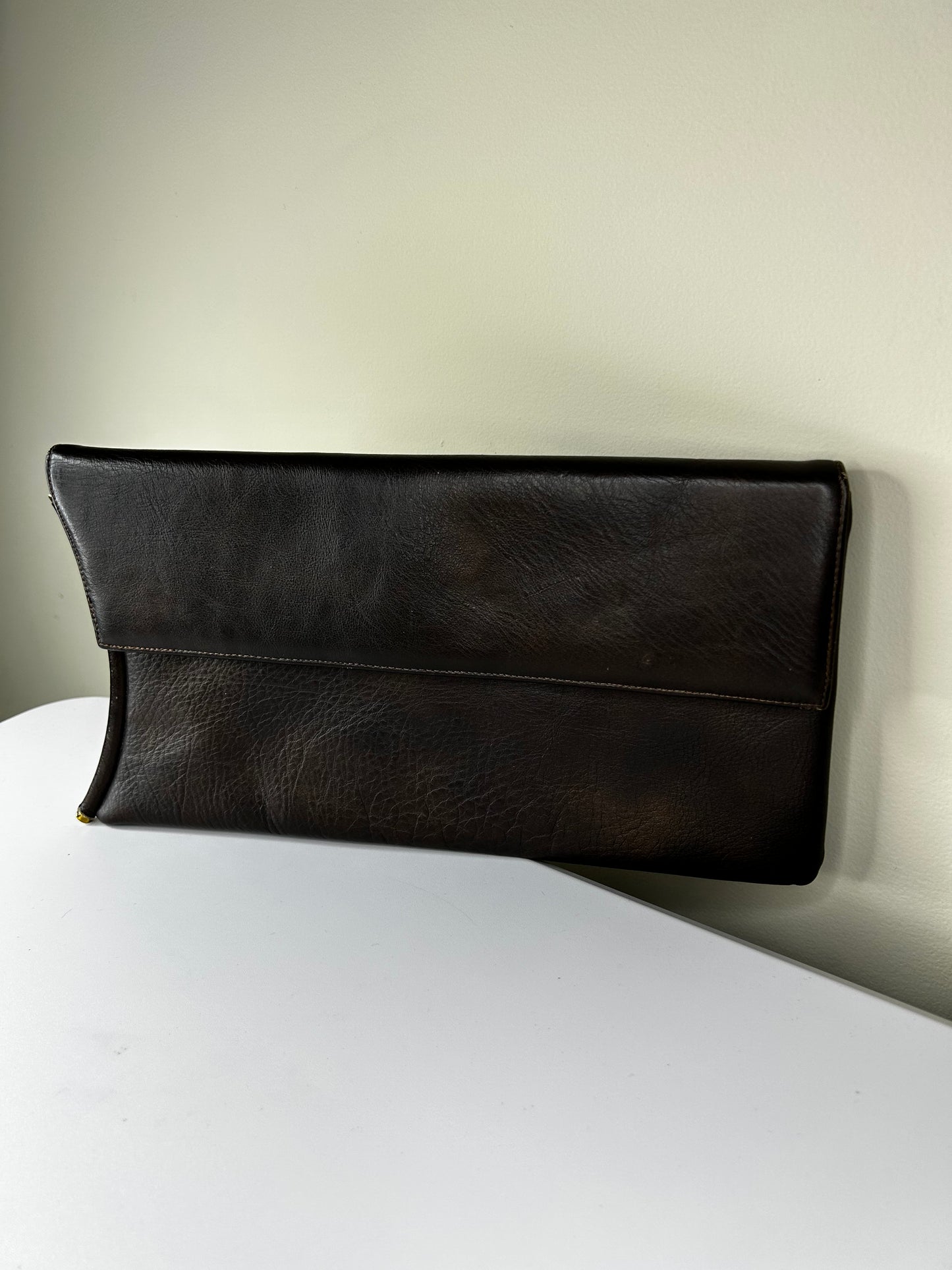 Bag by Triangle New York Brown Clutch