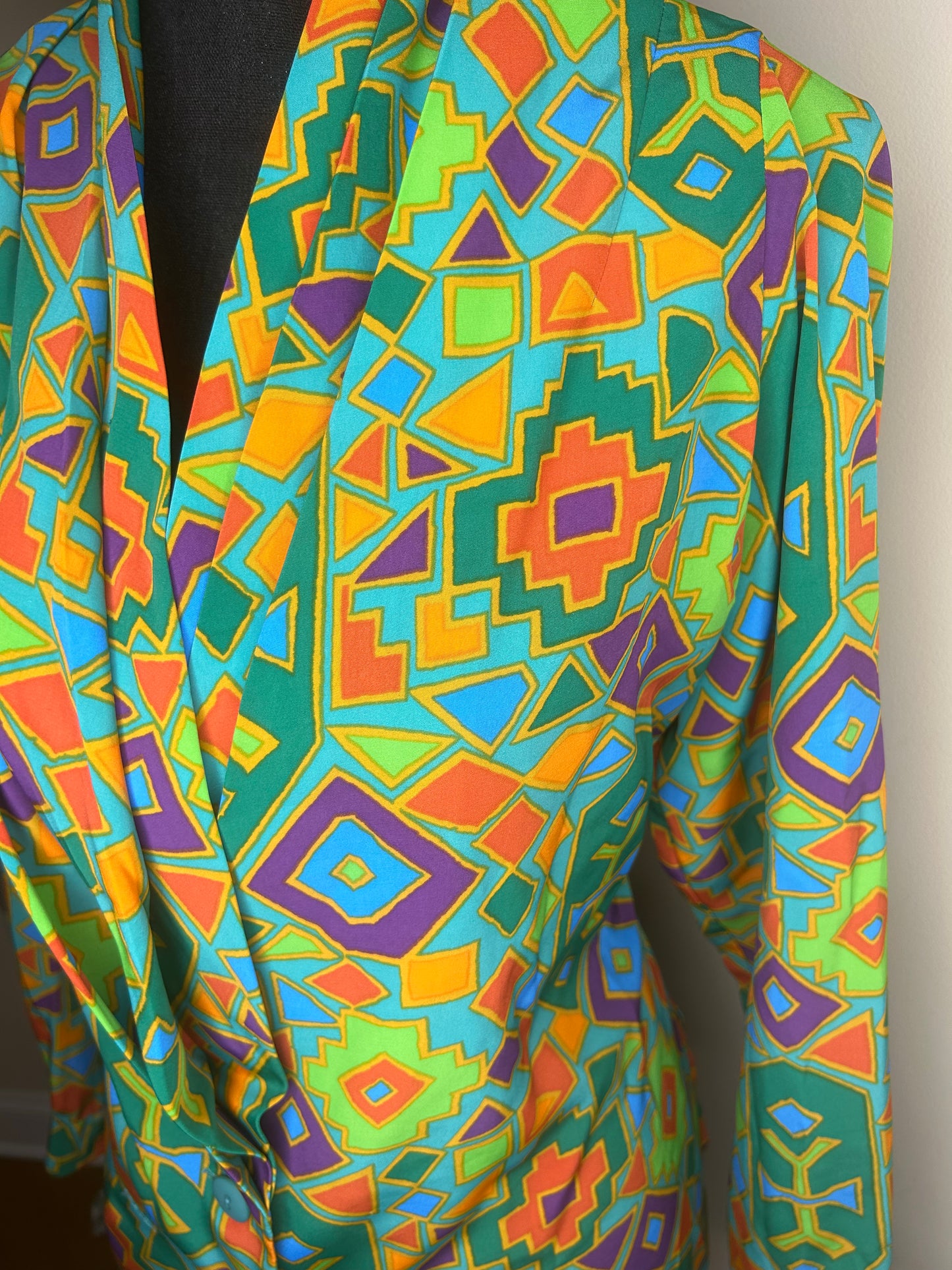 Patchington Green Mixed Top