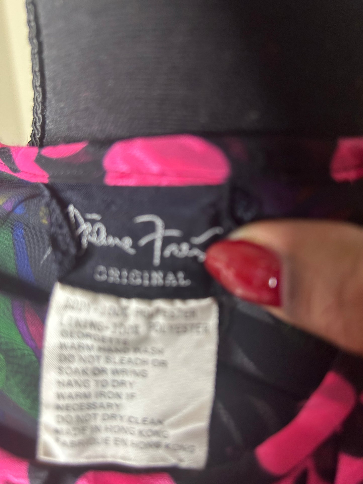 Diane Fres Colorful Blouse