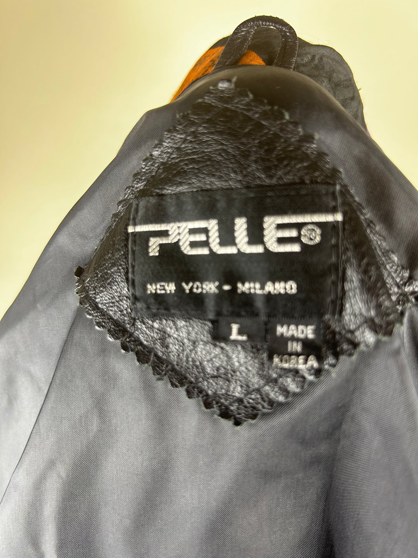 Vintage 80's Pelle Genuine Leather Jacket