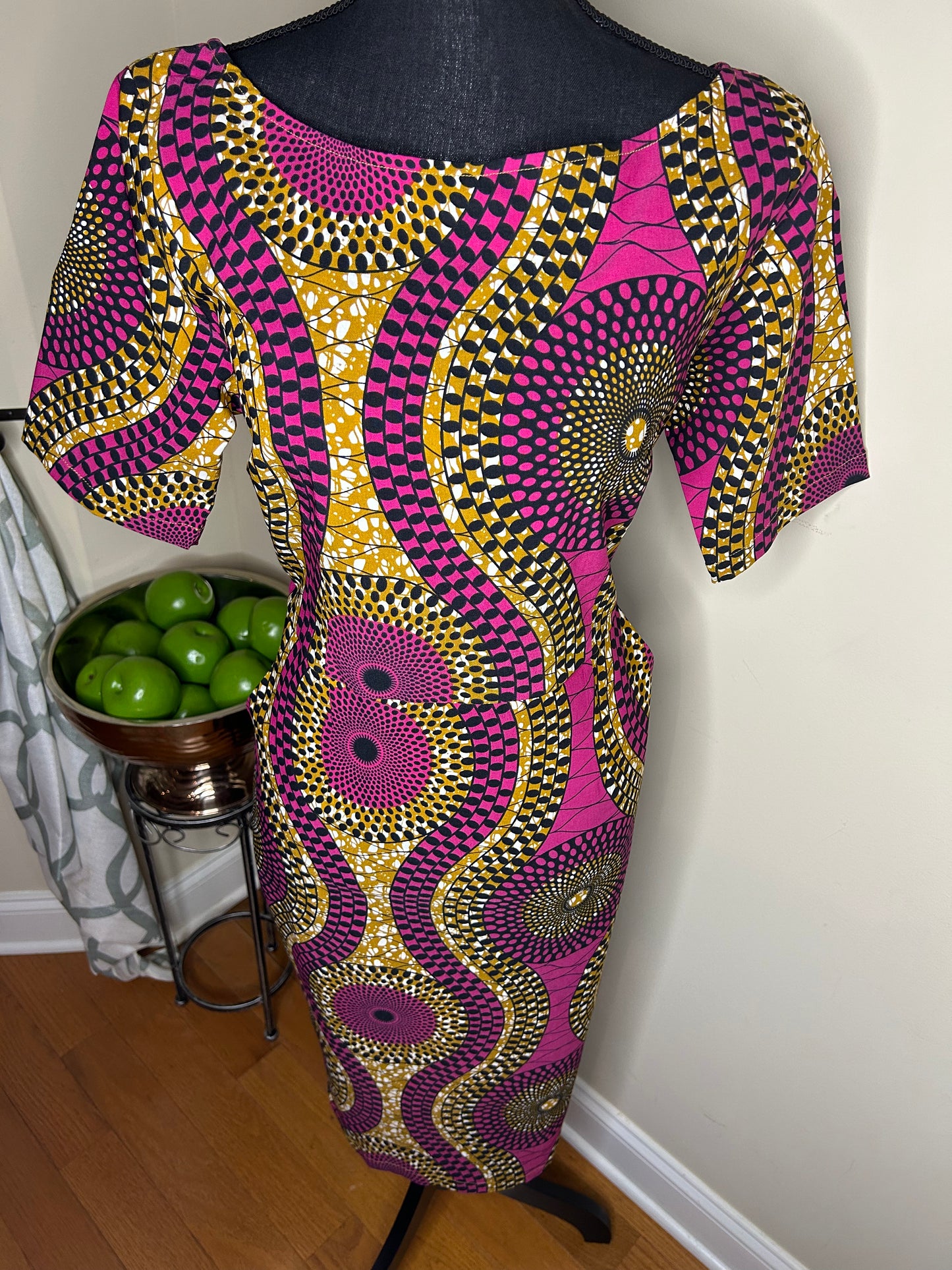 D’IYANU African Print Dress w/ Pockets (NWT)