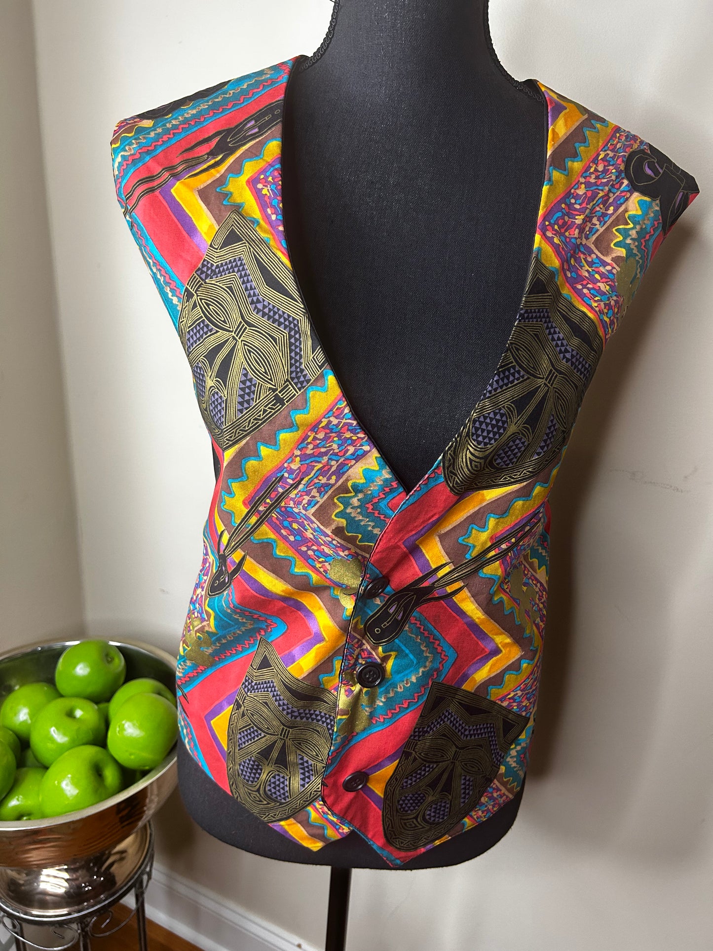 Special Originals African Print Vest