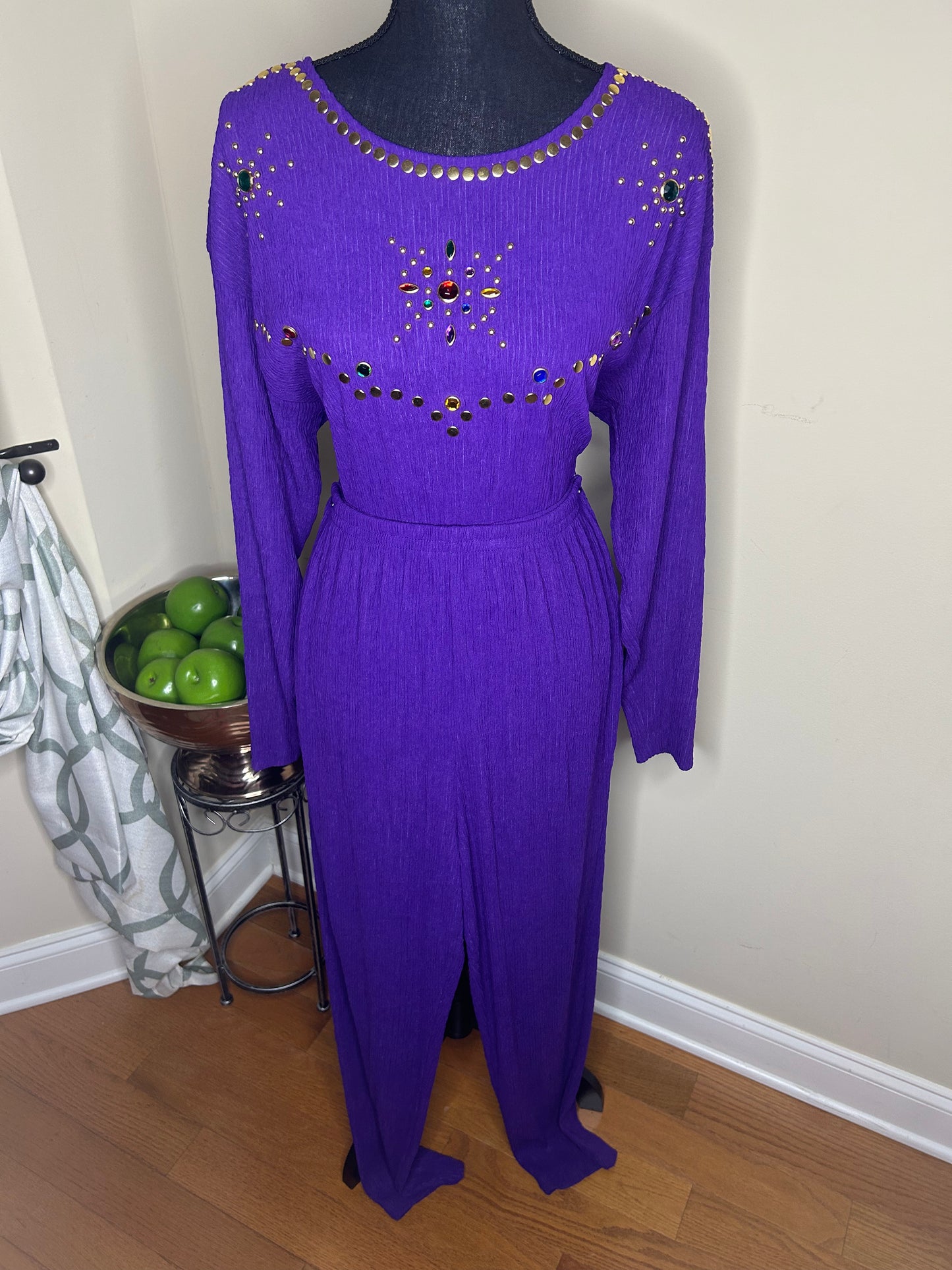 Bonnie Blair Purple Jewel Set