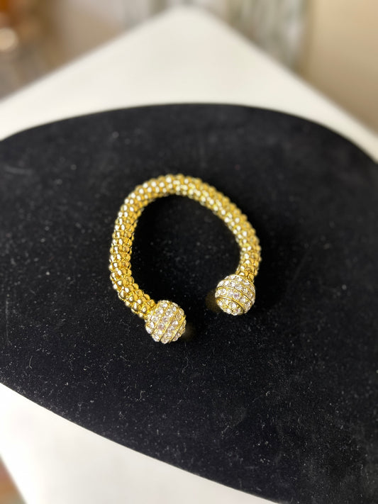 Diamond and Gold Bracelet